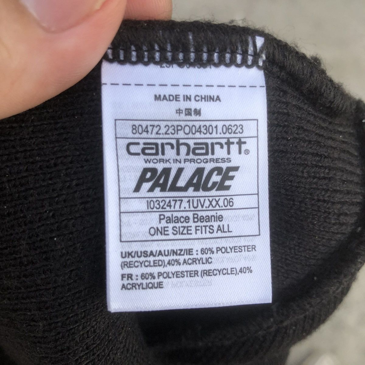 Carhartt × Palace Carhartt PALACE beanie Size ONE SIZE - 3 Thumbnail