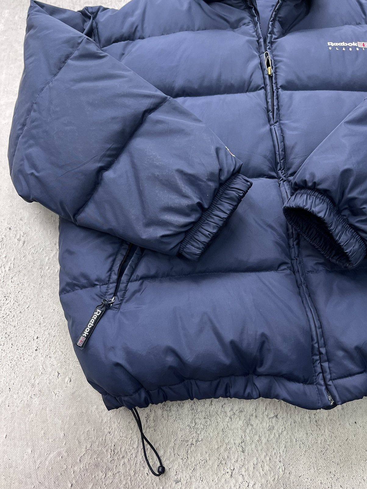 Reebok × Vintage REEBOK CLASSIC RETRO Vintage Puffer Down Jacket Size US L / EU 52-54 / 3 - 6 Thumbnail