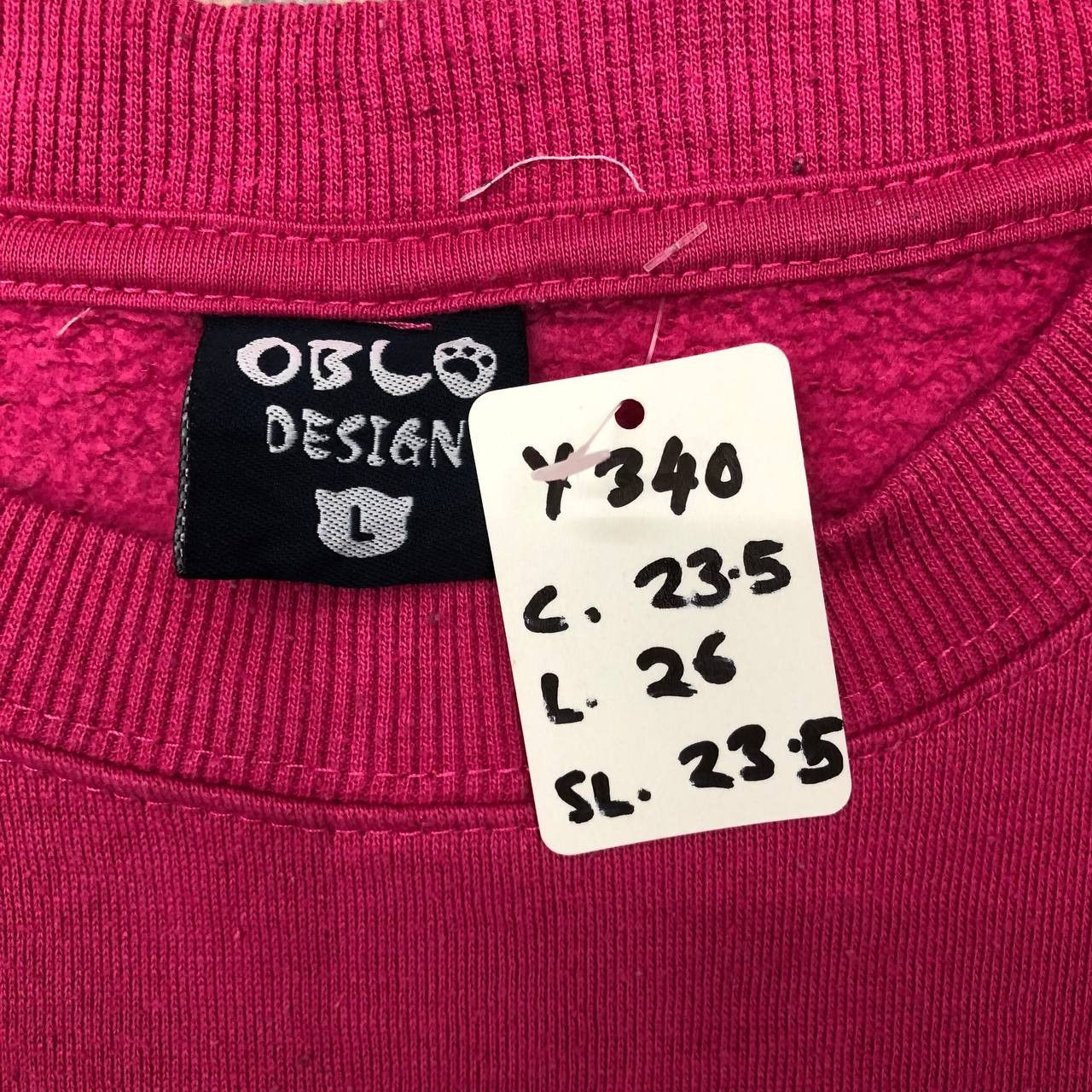 Japanese Brand Y340 OBLO ANIME JAPAN DESIGN SWEATSHIRT Size US L / EU 52-54 / 3 - 7 Thumbnail