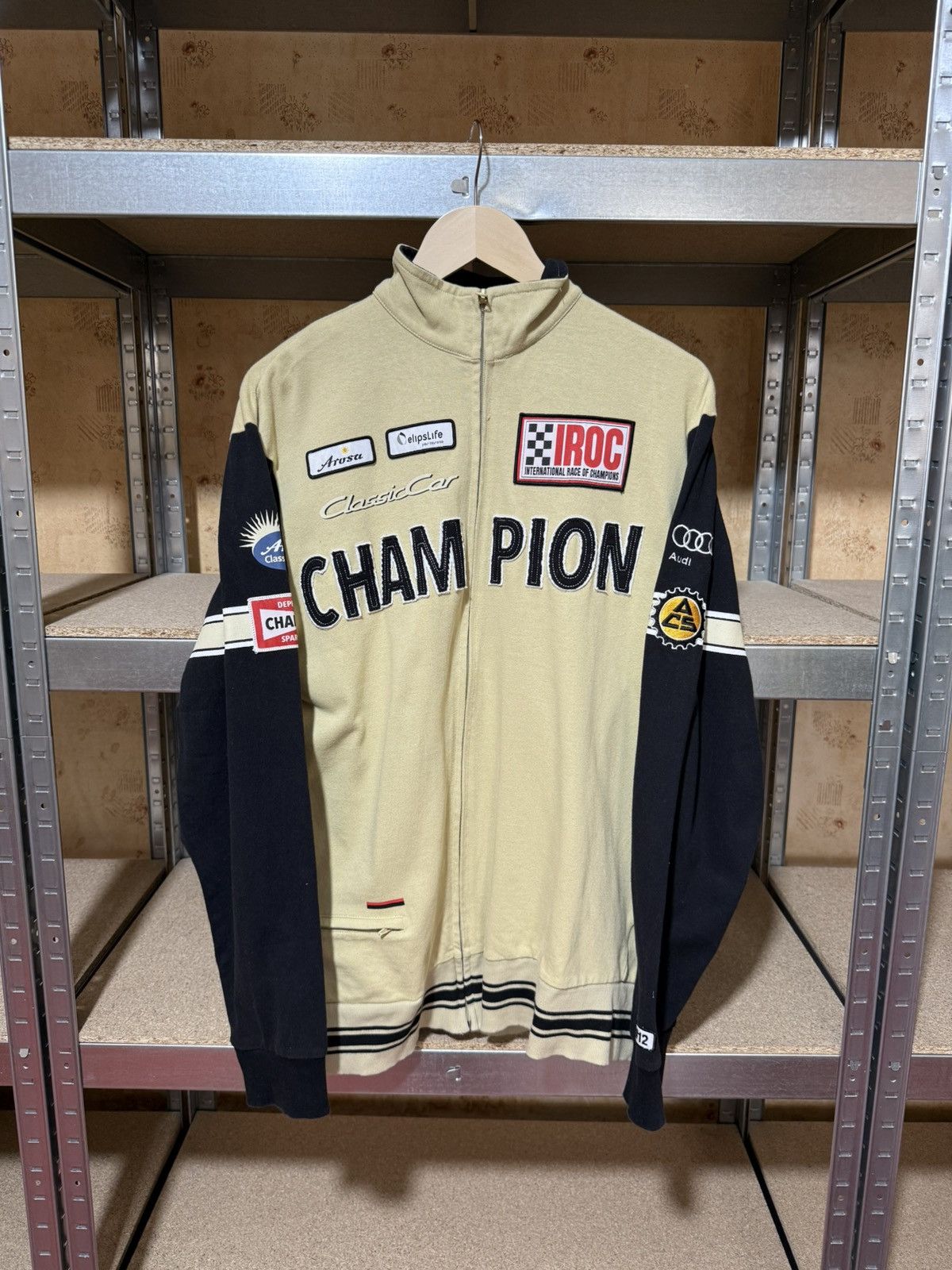 Audi × Vintage Vintage Audi Champion Classic Car IROC Racing Light Jacket Size US L / EU 52-54 / 3 - 1 Thumbnail