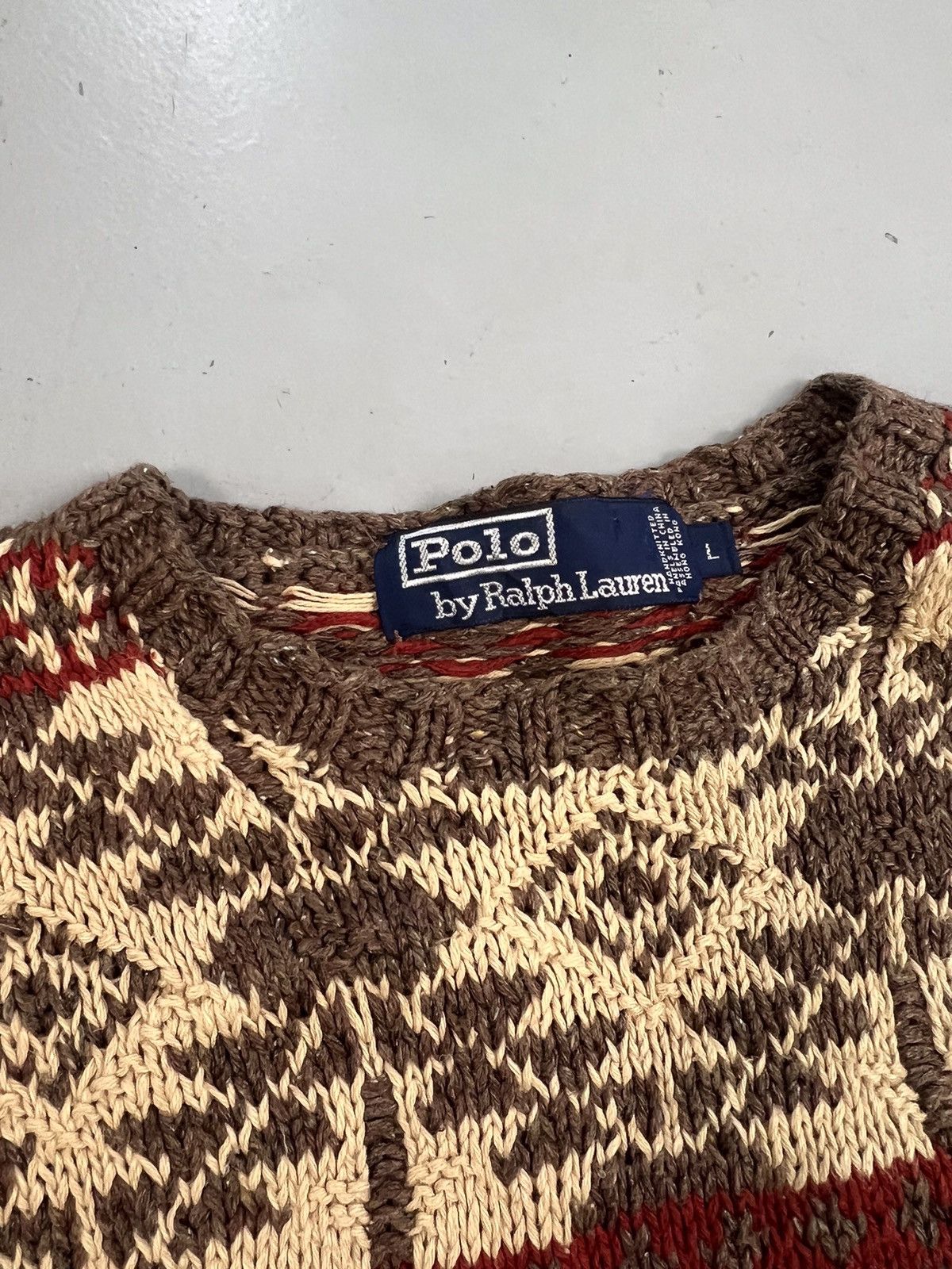 Polo Ralph Lauren Vintage polo Ralph Lauren knit sweater Size US S / EU 44-46 / 1 - 3 Thumbnail