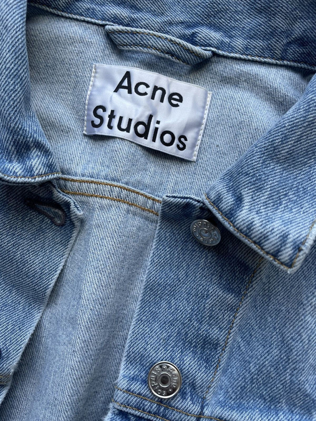 Acne Studios Acne Studios Tag LT Vintage Light Wash Blue Den Size US S / EU 44-46 / 1 - 2 Thumbnail