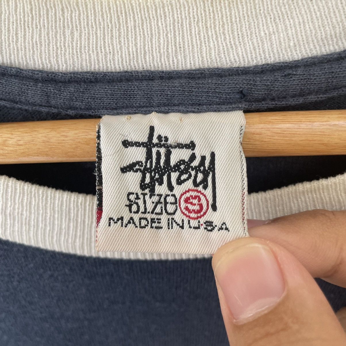 Stussy Vintage Thrashed Stussy S2C Tee Shirt Size US S / EU 44-46 / 1 - 6 Thumbnail