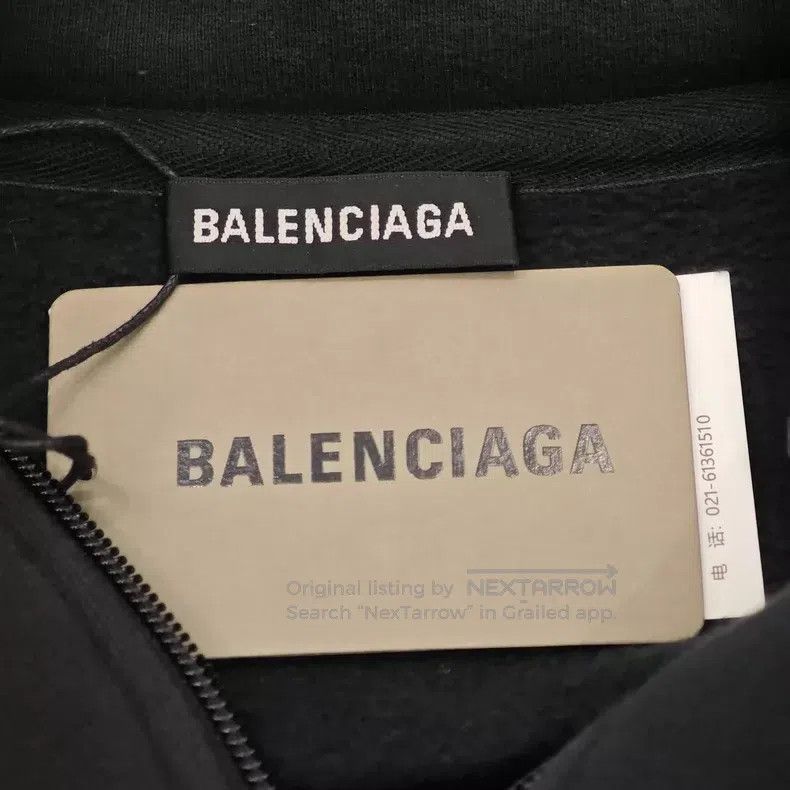 Balenciaga Balenciaga Polar fleece sweater with black lock Size US S / EU 44-46 / 1 - 3 Thumbnail