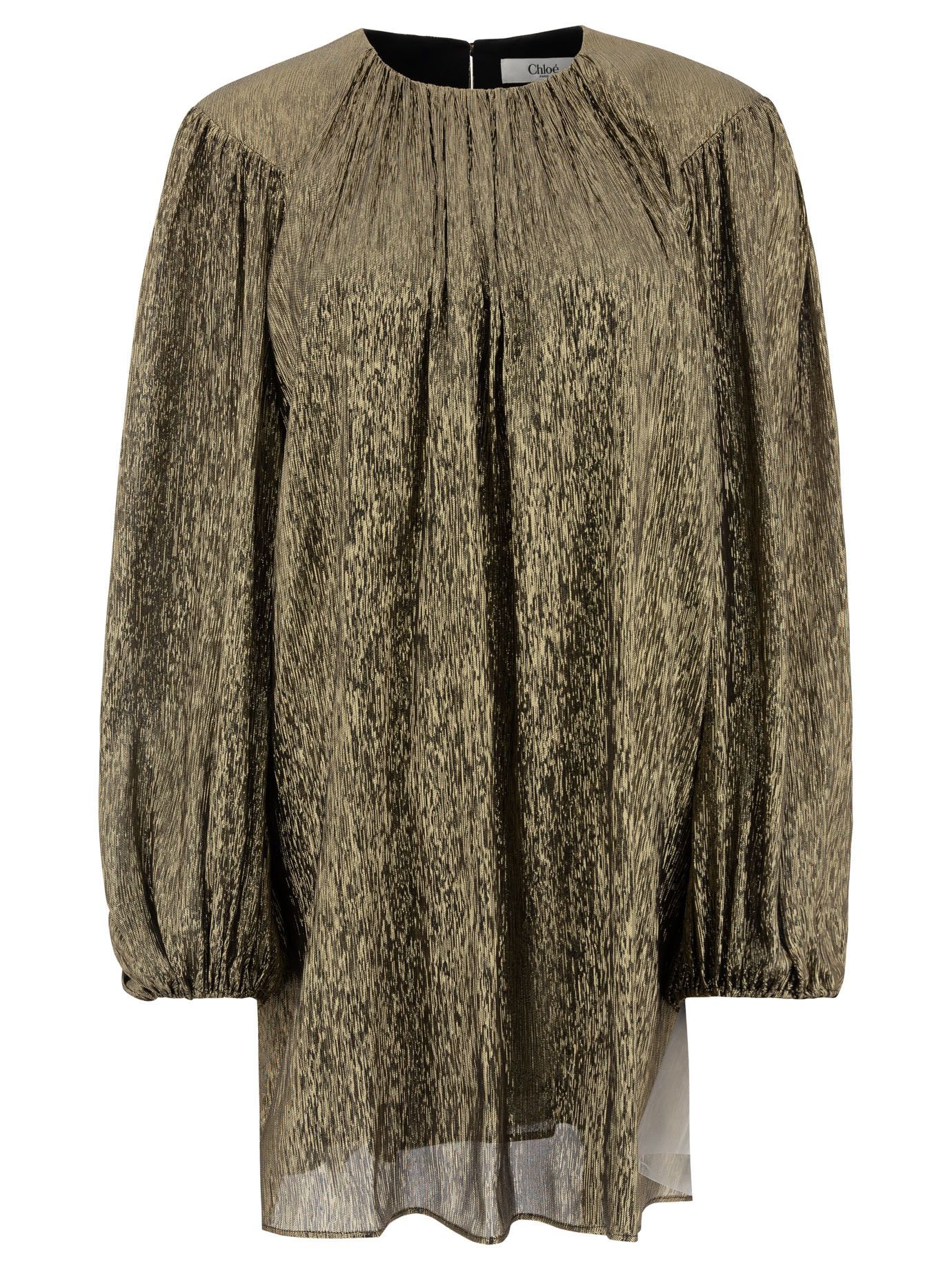 Silk Flared Dress