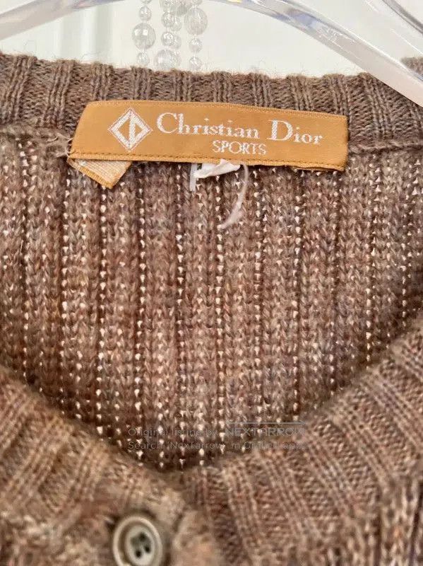 Dior Dior Khaki Women's Cardigan Sweater . Size M / US 6-8 / IT 42-44 - 6 Thumbnail