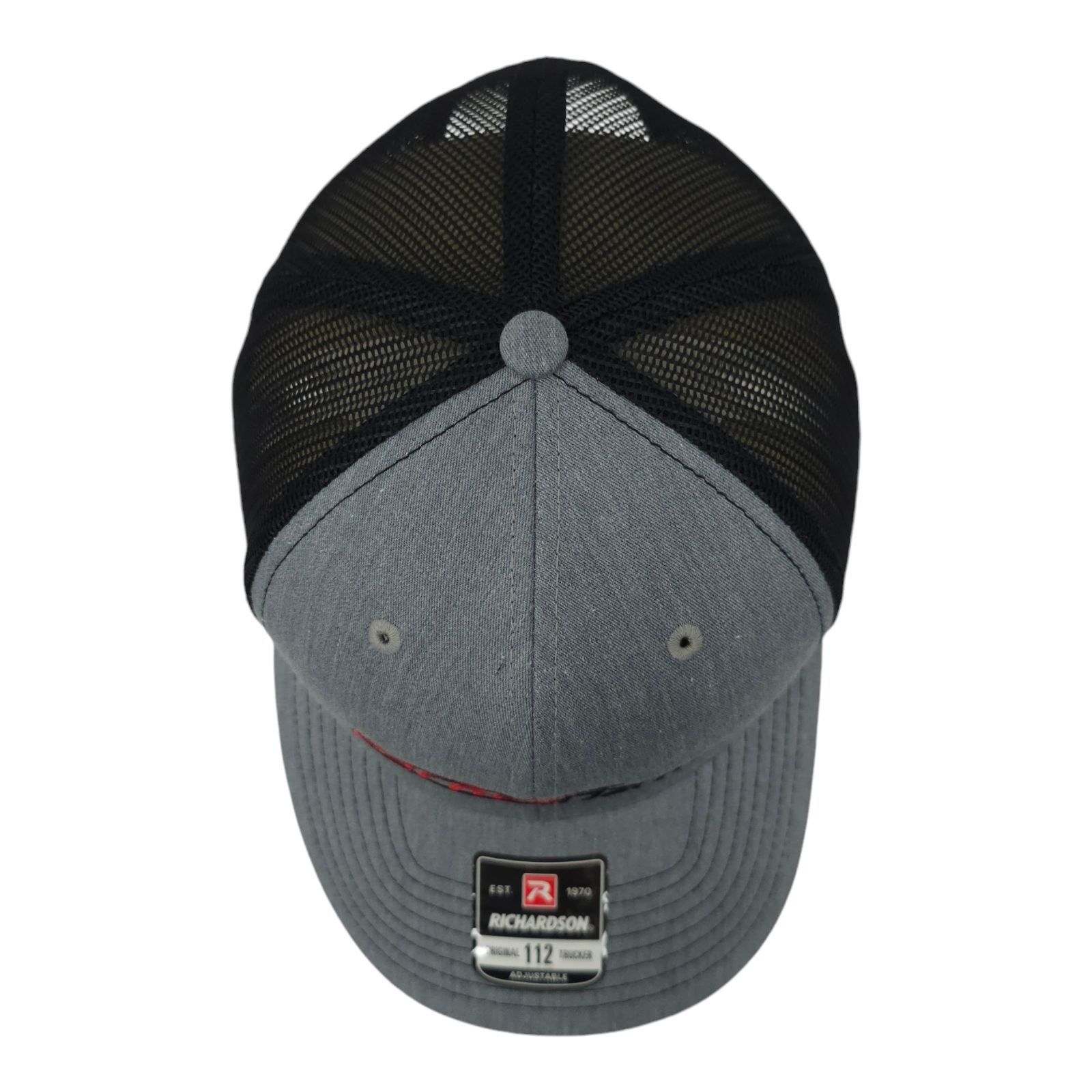 Richardson Barnes Marine Embroidered Logo Mesh Snapback Cap Trucker Hat Size ONE SIZE - 6 Thumbnail