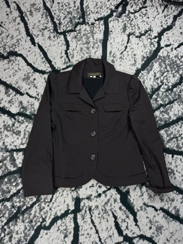 Louis Vuitton Vintage Louis Vuitton 46 Italy Brown LV XL Jacket Size XL / US 12-14 / IT 48-50 - 1 Thumbnail