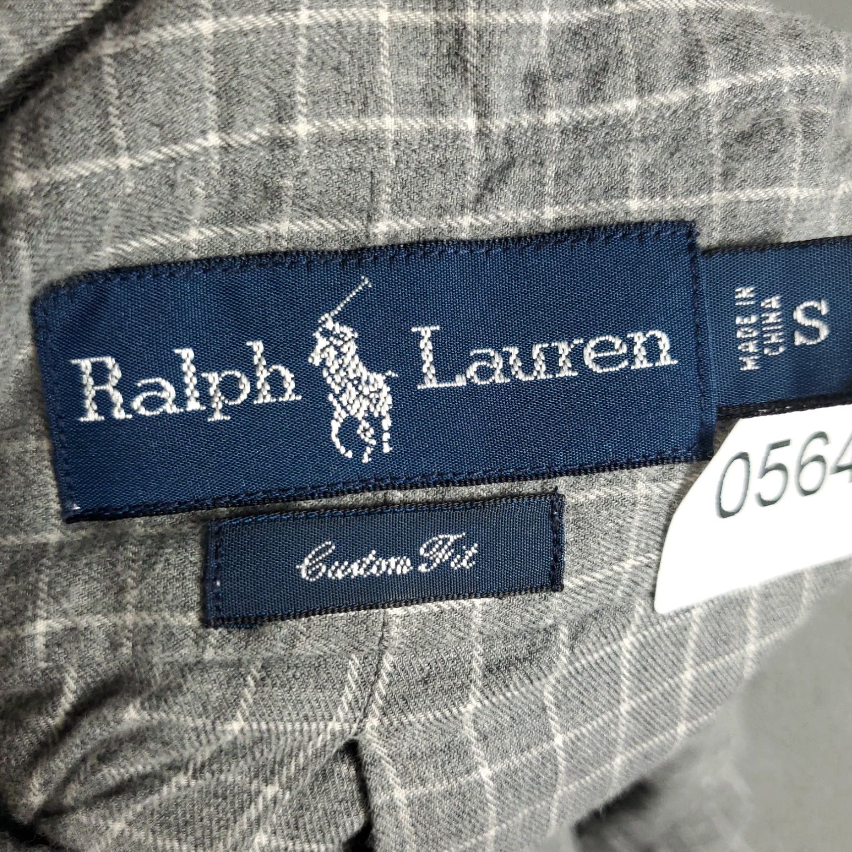 Ralph Lauren Ralph Lauren Shirt Mens Small Gray Check Pony Casual Button-Up Long Sleeve Adult Small Gray Polo Style Shirt Mens S Size US S / EU 44-46 / 1 - 7 Thumbnail