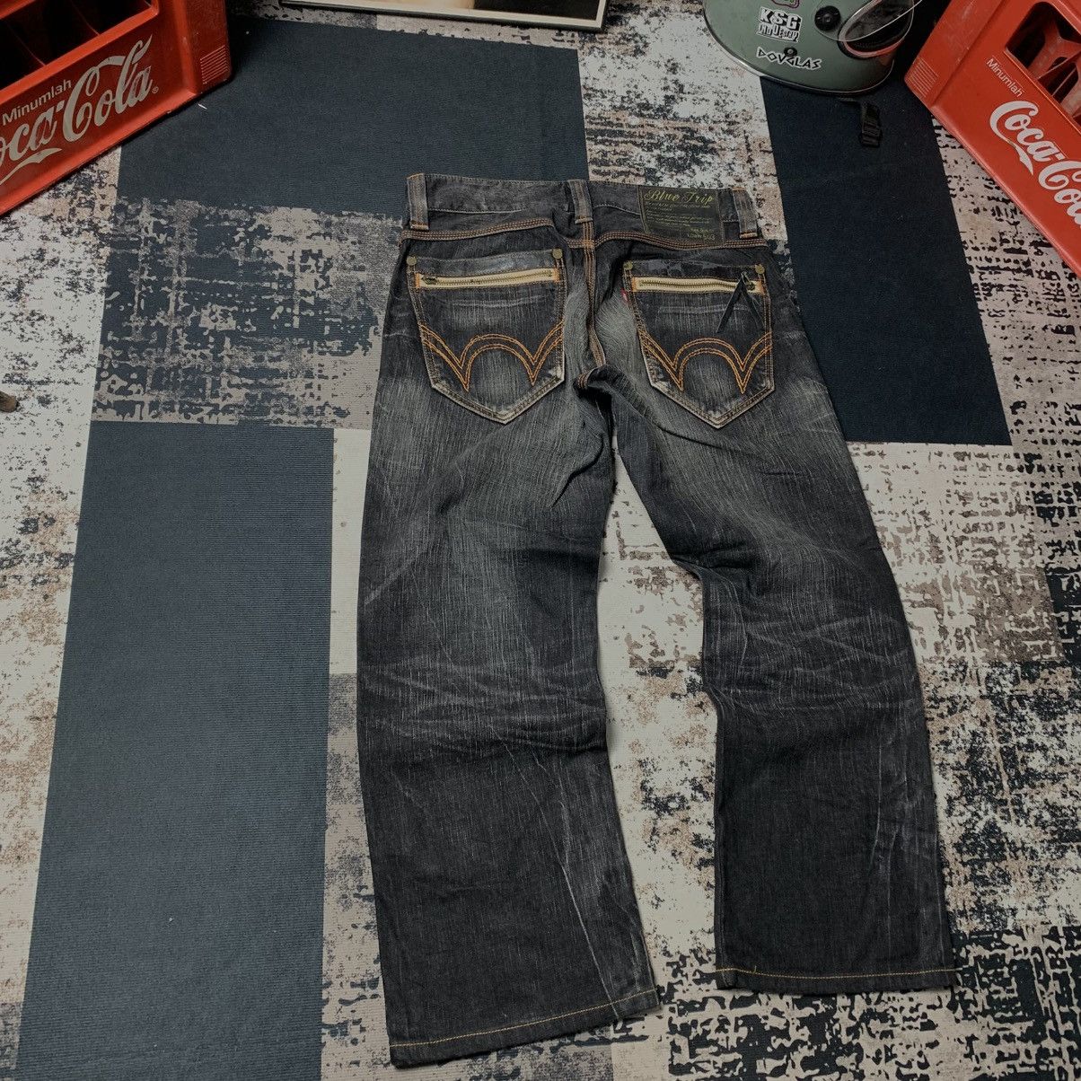 Edwin Edwin 503 Blue Trip Denim Pants Size US 32 / EU 48 - 1 Thumbnail