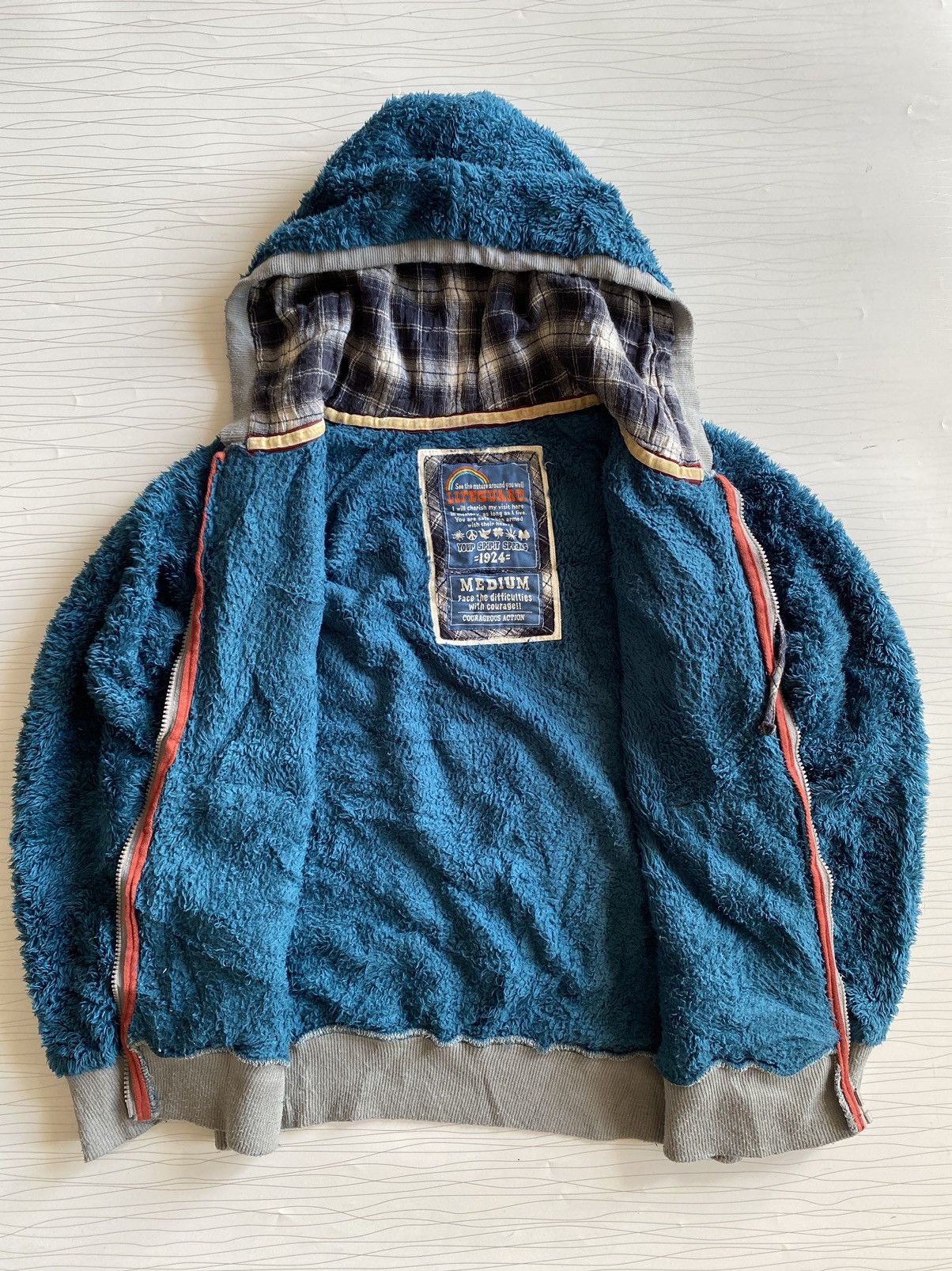 Japanese Brand Lifeguard Fleece hooded Size US M / EU 48-50 / 2 - 11 Thumbnail