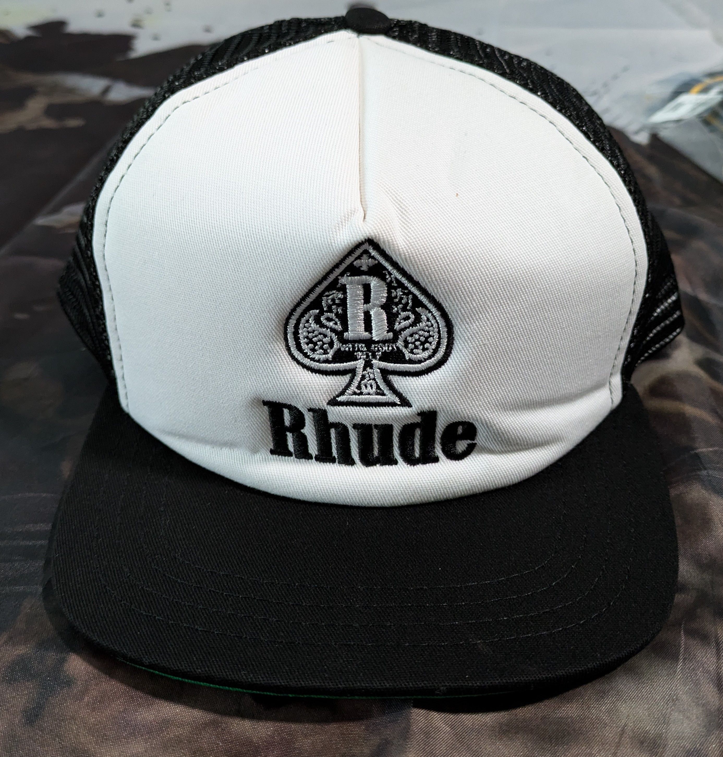 Rhude Spade Logo Trucker Size ONE SIZE - 2 Thumbnail