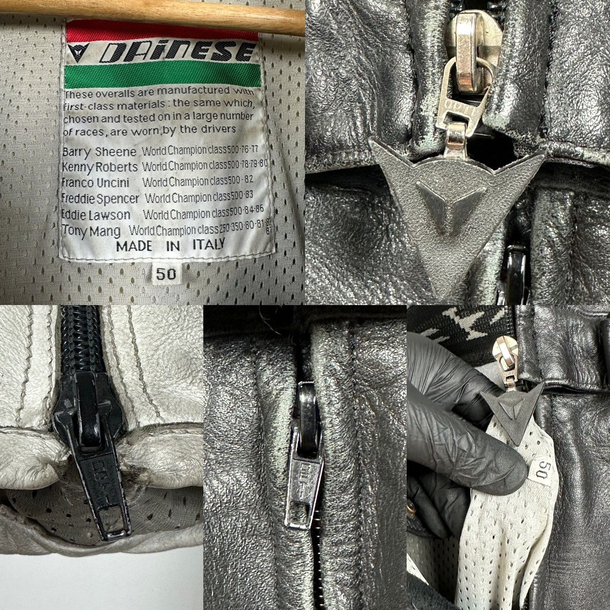 Dainese Vintage Dainese Professional Leather Superbike Moto Suit Size US M / EU 48-50 / 2 - 25 Thumbnail