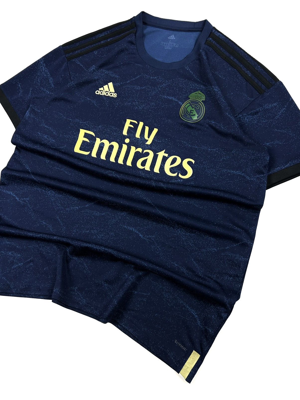 Adidas 2019-2020 Real Madrid Adidas Away Soccer Jersey Navy L Size US L / EU 52-54 / 3 - 3 Thumbnail