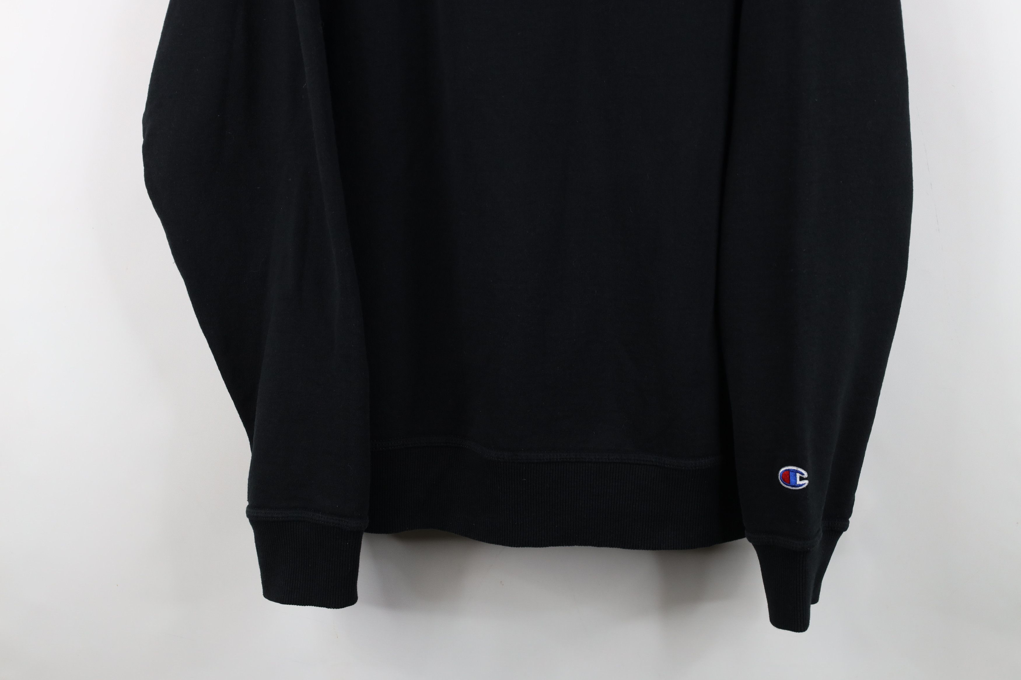 Champion Vintage Champion Monochrome Triple Black Crewneck Sweatshirt Size US L / EU 52-54 / 3 - 3 Thumbnail