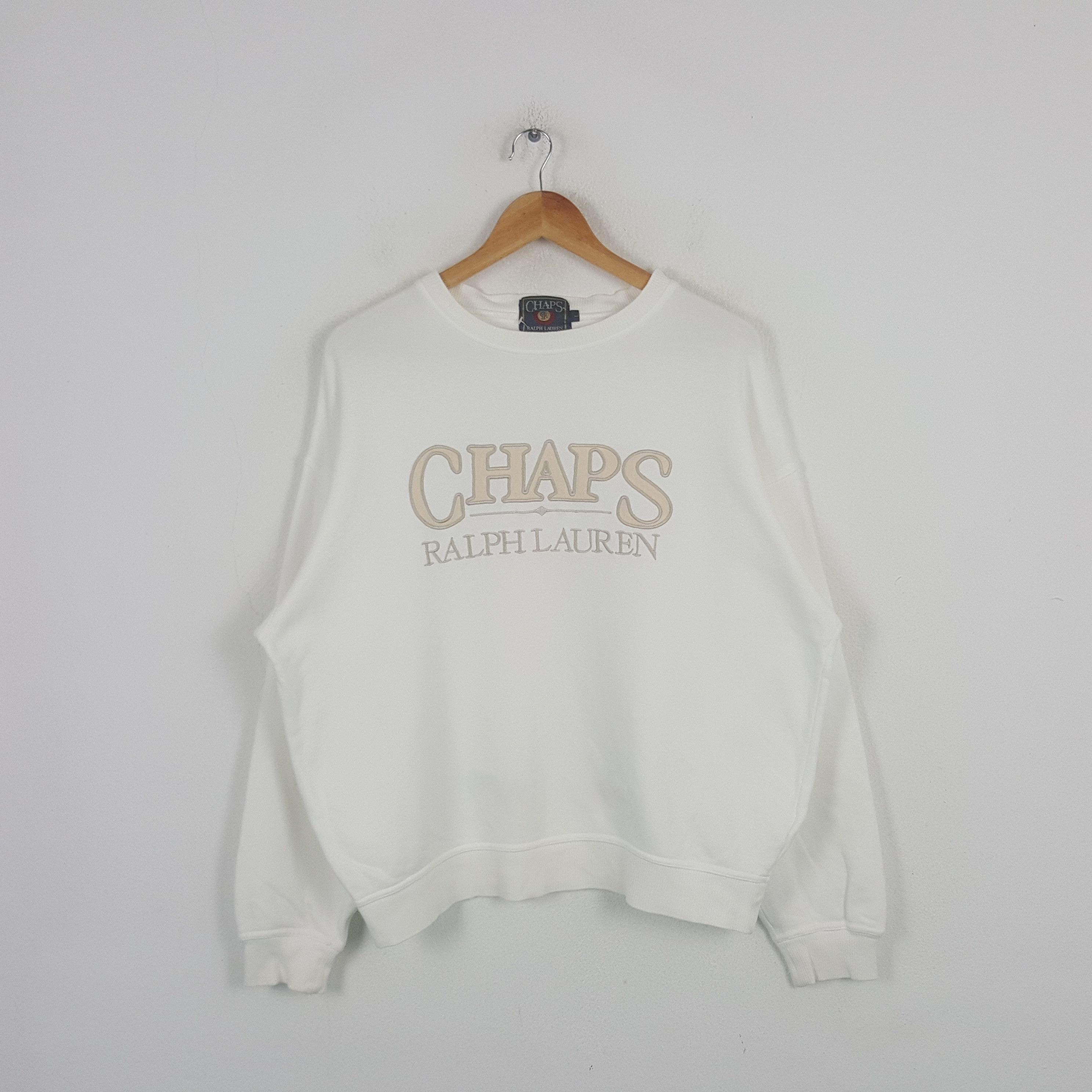 Chaps Ralph Lauren Vintage Chaps Ralph Lauren Embroidery Sweatshirt RR16 Size US XL / EU 56 / 4 - 1 Thumbnail