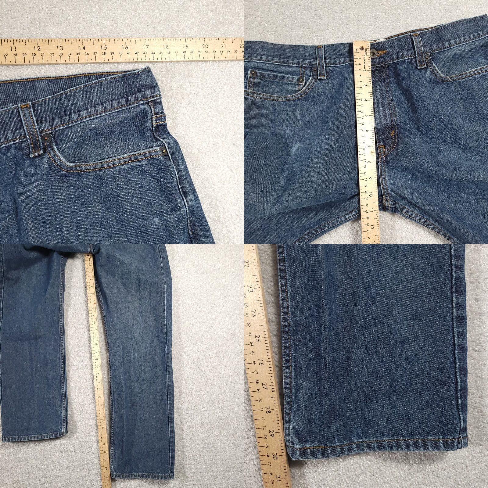 Levi's VINTAGE Levi's Slim Straight Jeans Mens 36X30 Medium Wash Western Workwear Shirt? Size US 36 / EU 52 - 8 Thumbnail