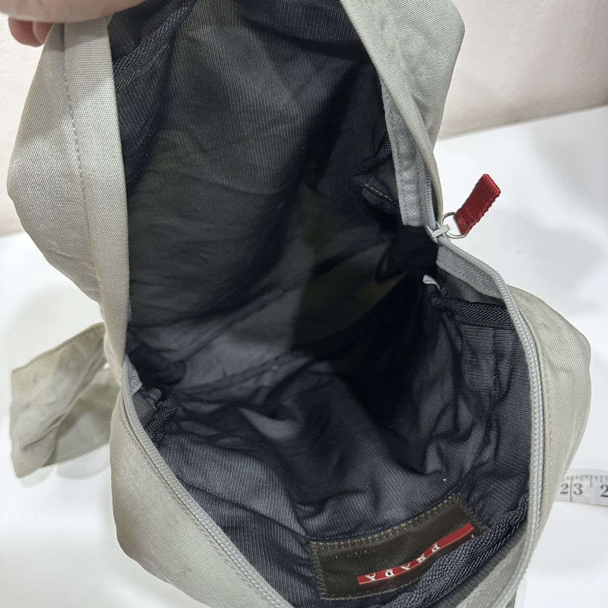 Prada PRADA SPORT 1999 LINEA ROSSA SLING BACKPACK BAG Size ONE SIZE - 18 Thumbnail