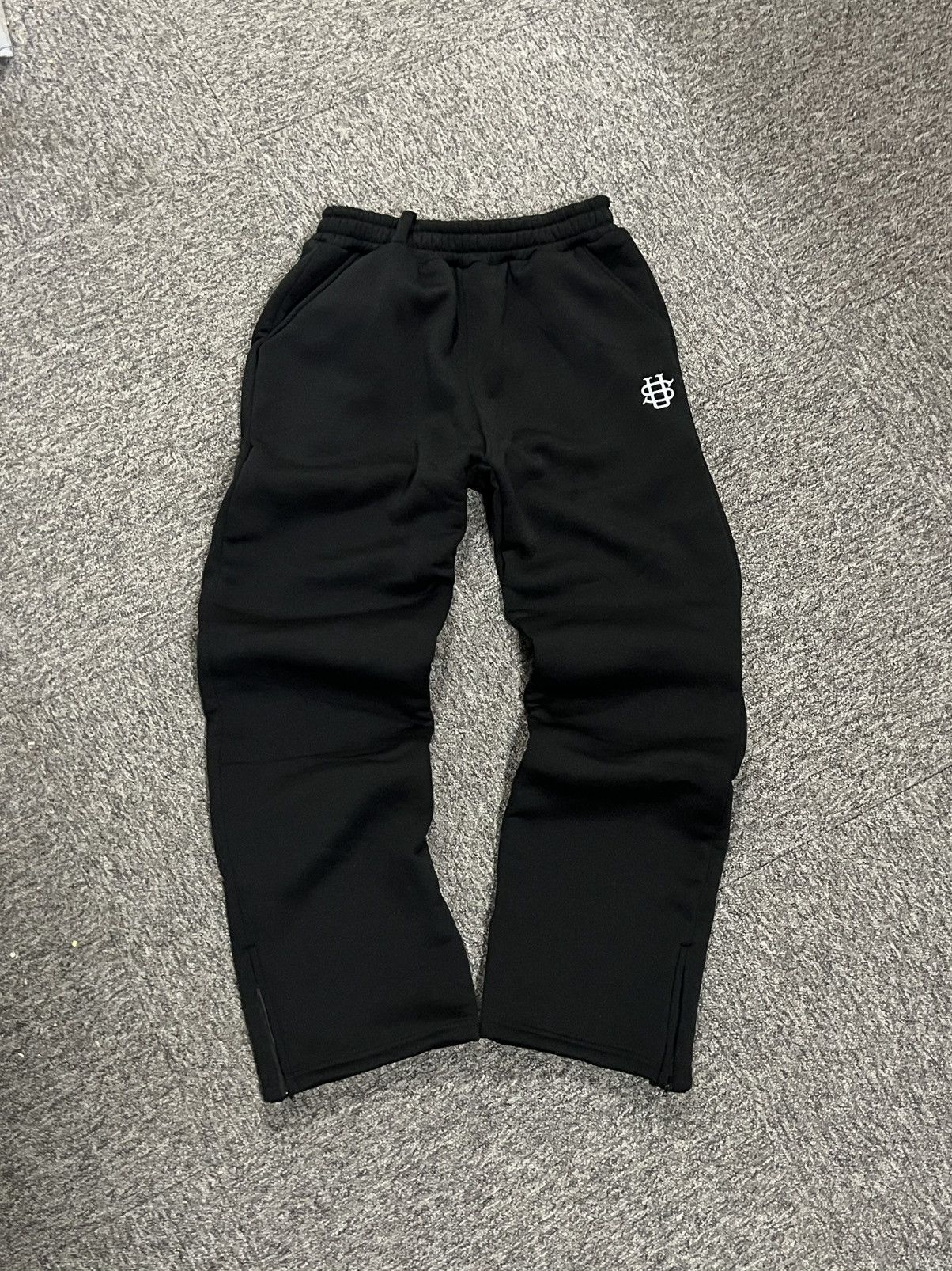 Other Wide leg black sweatpants - Size M joggers Size US 32 / EU 48 - 6 Thumbnail
