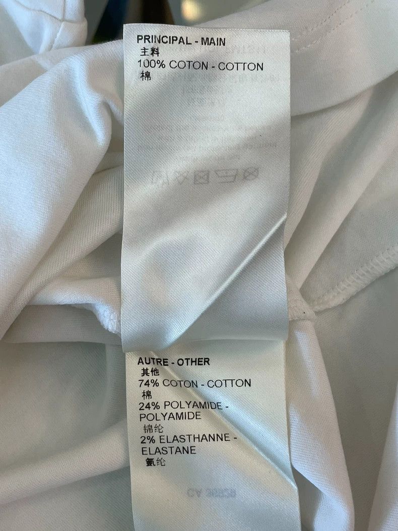 Louis Vuitton Louis Vuitton Globe Flocking Logo Chain Short Sleeve 2503-N Size US XS / EU 42 / 0 - 6 Thumbnail