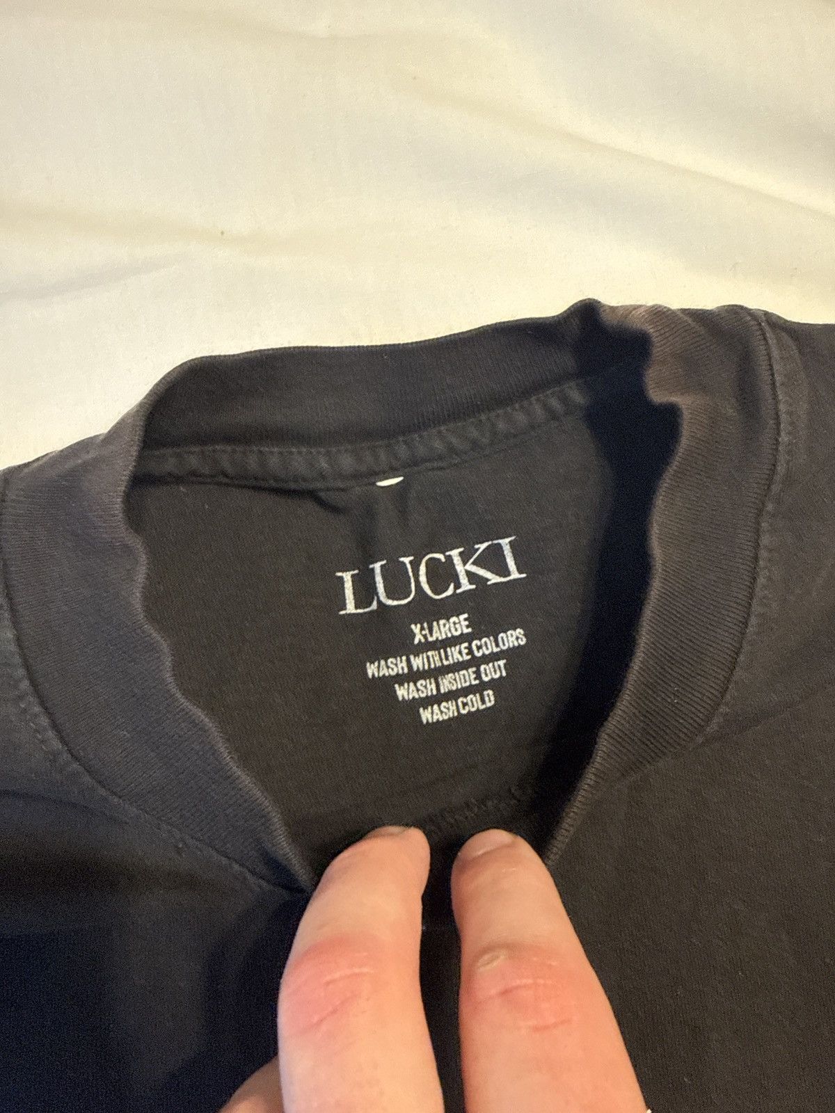 Other Lucki Gemini Tour Black Tee Shirt Size US XL / EU 56 / 4 - 3 Thumbnail