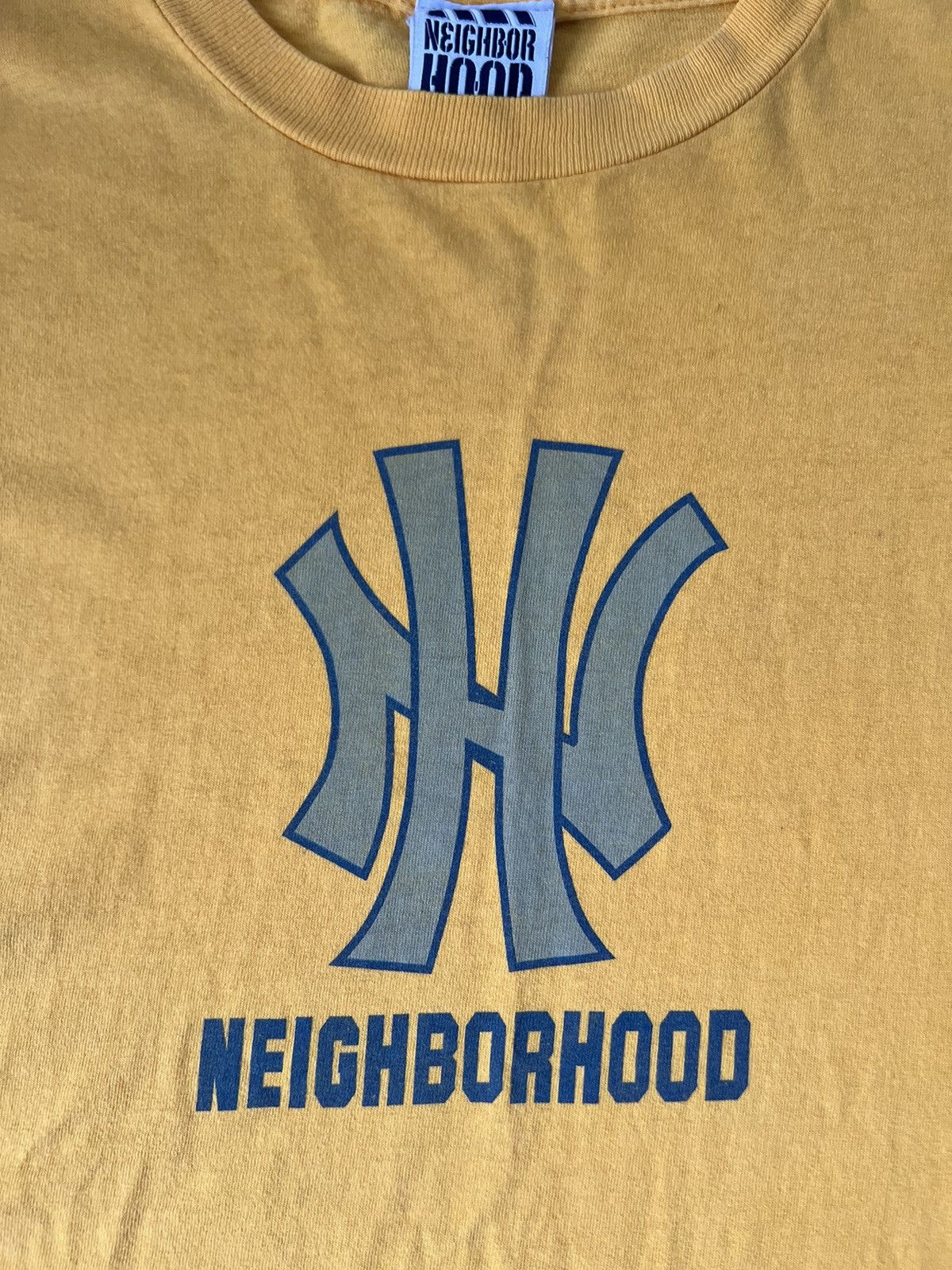 Neighborhood 00’s NEIGHBORHOOD RARE VINTAGE YANKEES STYLE LOGO Y2K TEE Size US M / EU 48-50 / 2 - 3 Thumbnail