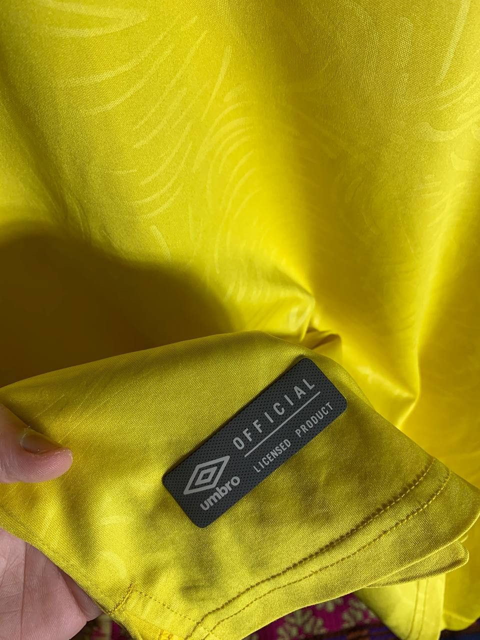 Umbro Vintage Umbro Jamaica Retro Soccer Jersey Bloke Y2K 90s Size US L / EU 52-54 / 3 - 4 Thumbnail