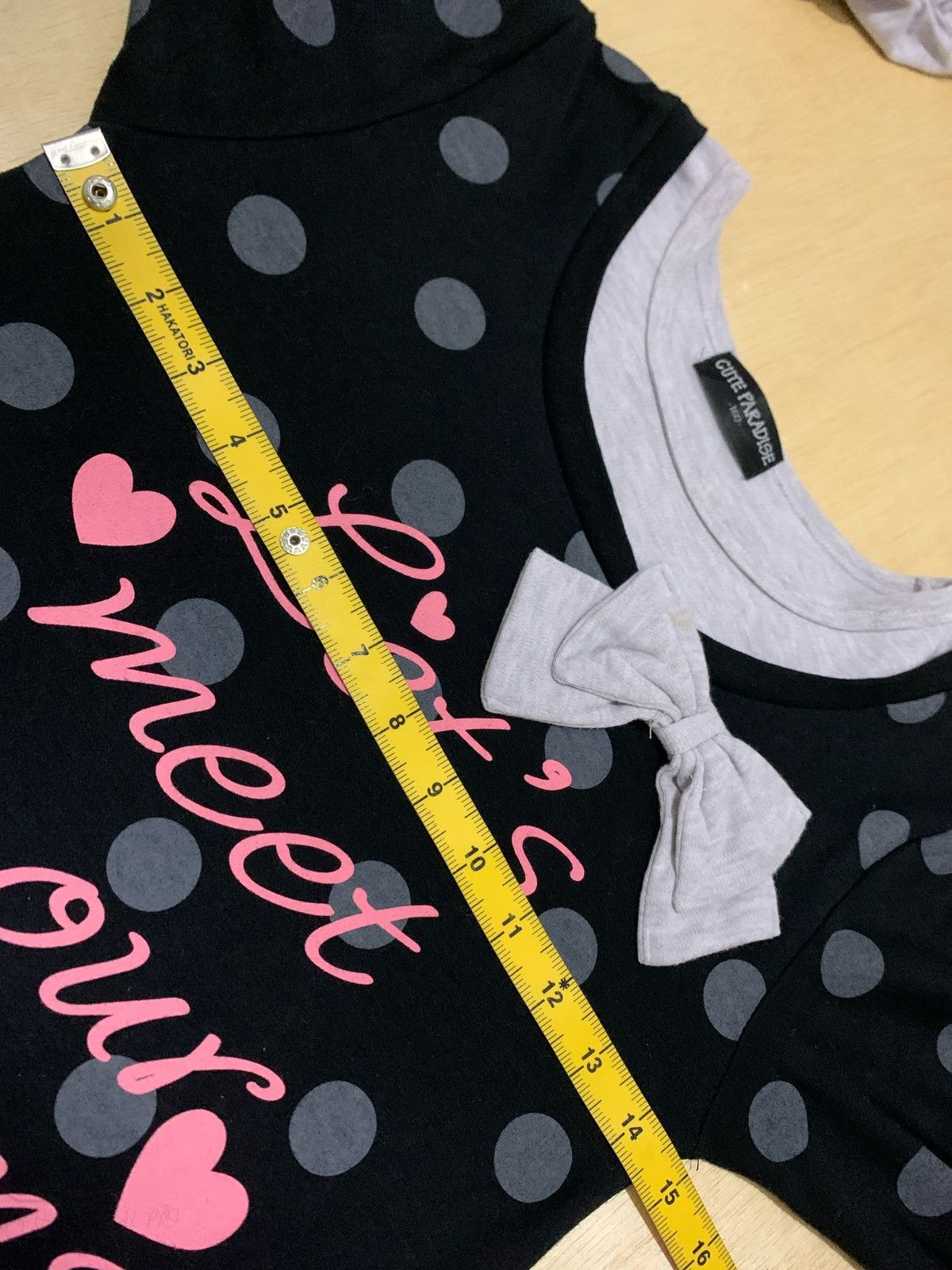 Hysteric Glamour × If Six Was Nine × Japanese Brand Y2k Cute Paradise Polkadot Sweatshirt Size ONE SIZE - 8 Thumbnail