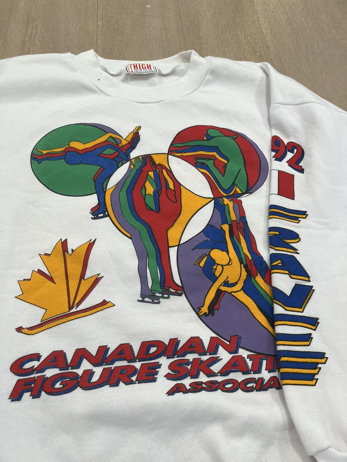 Other Vintage Figure Skating Crewneck Size US XL / EU 56 / 4 - 3 Thumbnail