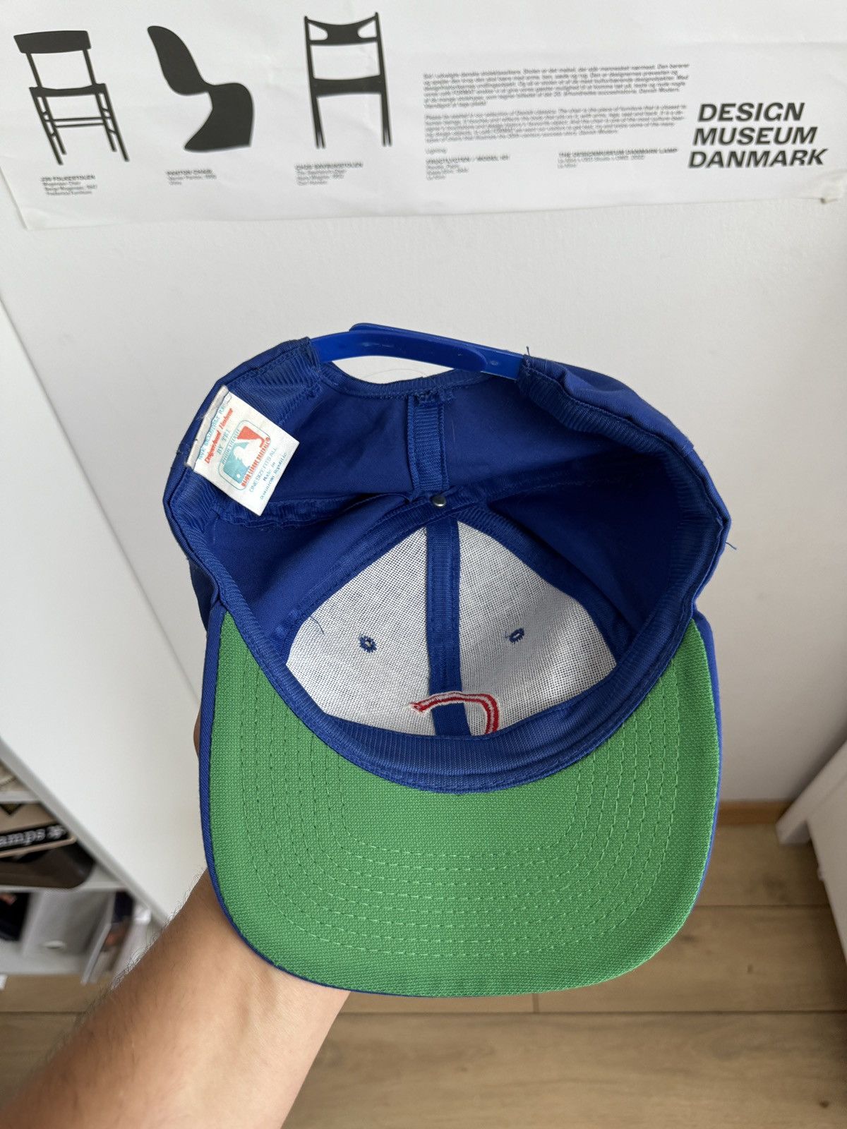 MLB Vintage 90s Chicago Cubes MLB snapback cap USA sportswear y2k Size ONE SIZE - 6 Thumbnail