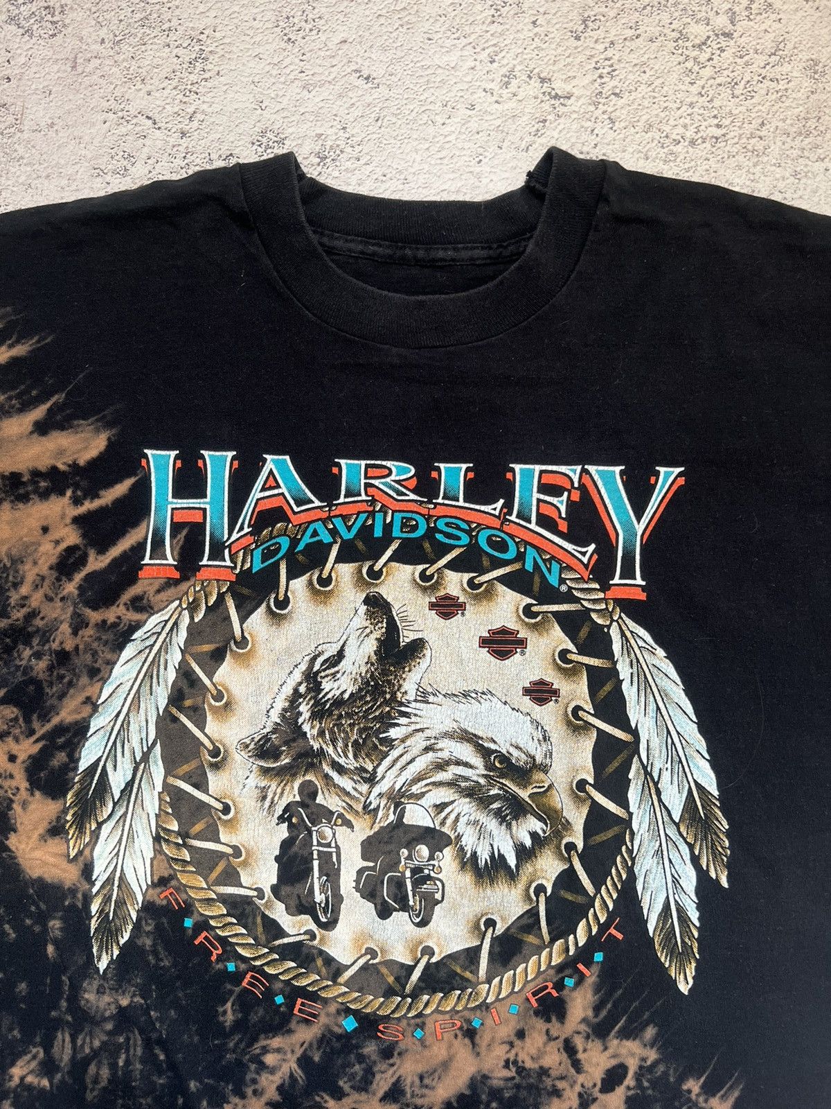 Harley Davidson × Vintage Rare Vintage Single Stitch Harley Davidson Steel Chattanooga Size US L / EU 52-54 / 3 - 5 Thumbnail