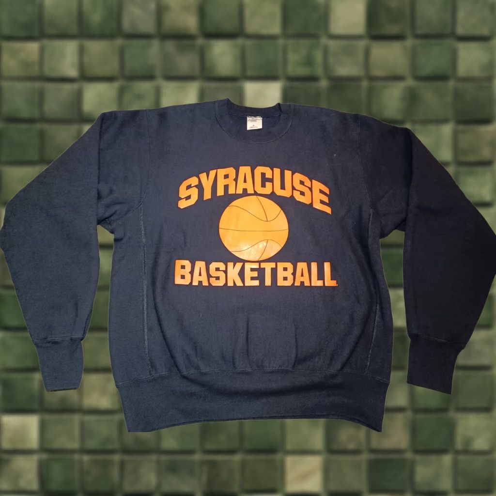 Soffe VINTAGE Syracuse Orangemen Sweatshirt Mens Medium Pullover Soffe USA Crewneck Size US M / EU 48-50 / 2 - 1 Thumbnail