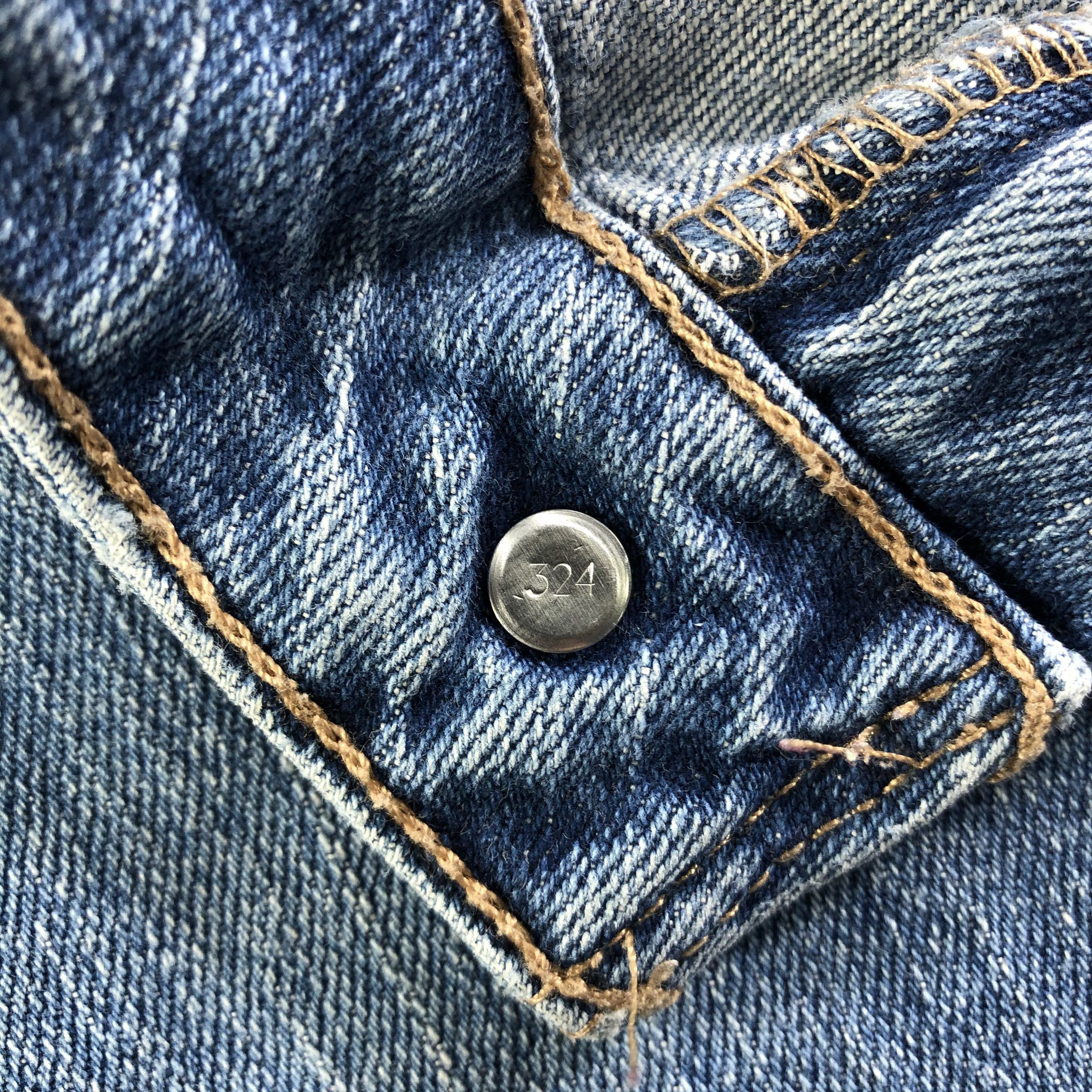 Levi's × Vintage Vintage Blue Wash Levis 525 Jeans-JM3472 Size 33" - 9 Thumbnail