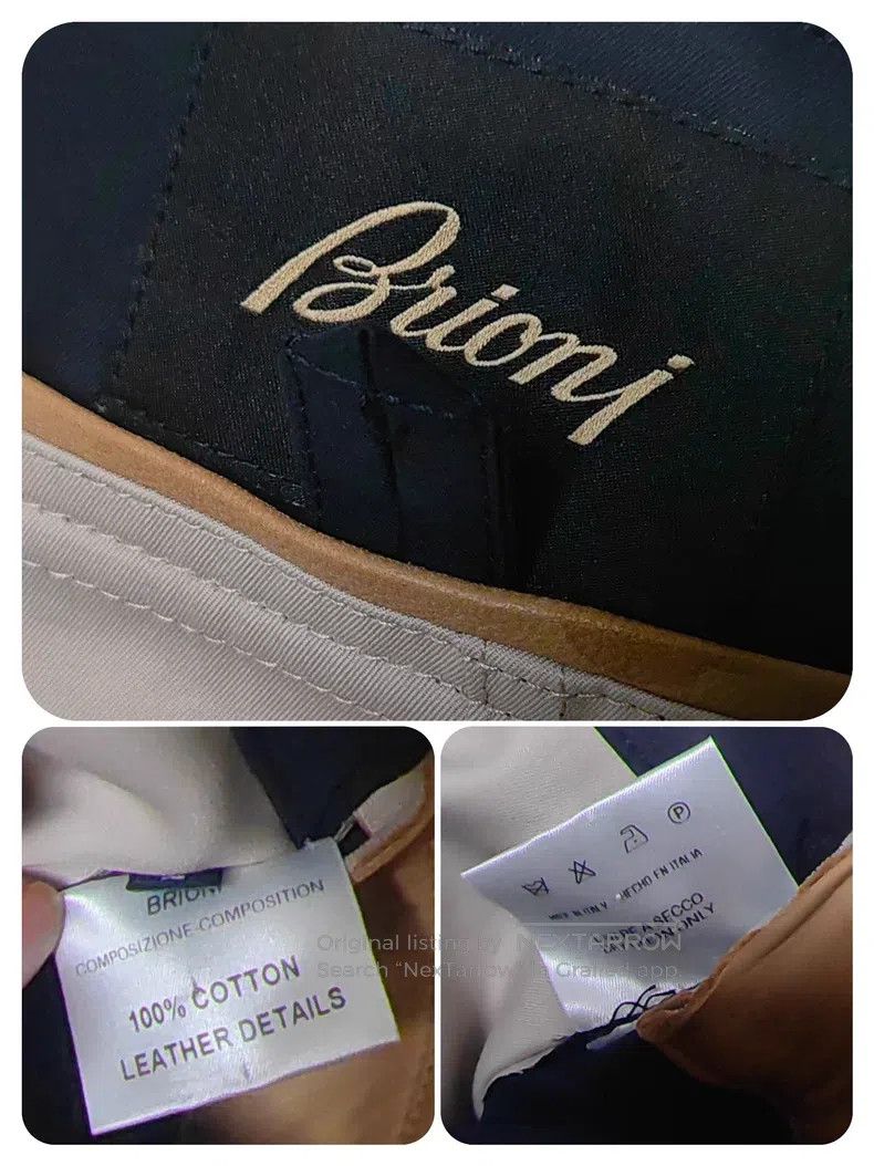 Brioni Brioni Leather-collared double-faced trench coat Size US M / EU 48-50 / 2 - 8 Thumbnail
