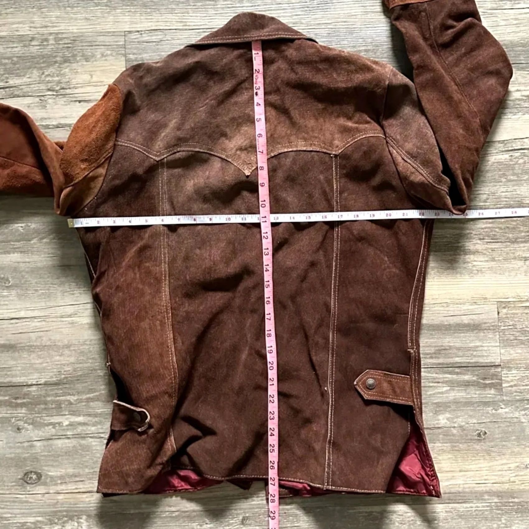 Vintage VINTAGE Ramos Leather Jacket Brown 60s Cowhide Suede Bomber Size 40 Men Regular Front-Left Zipper Jacket Size US XXS / EU 40 - 6 Thumbnail