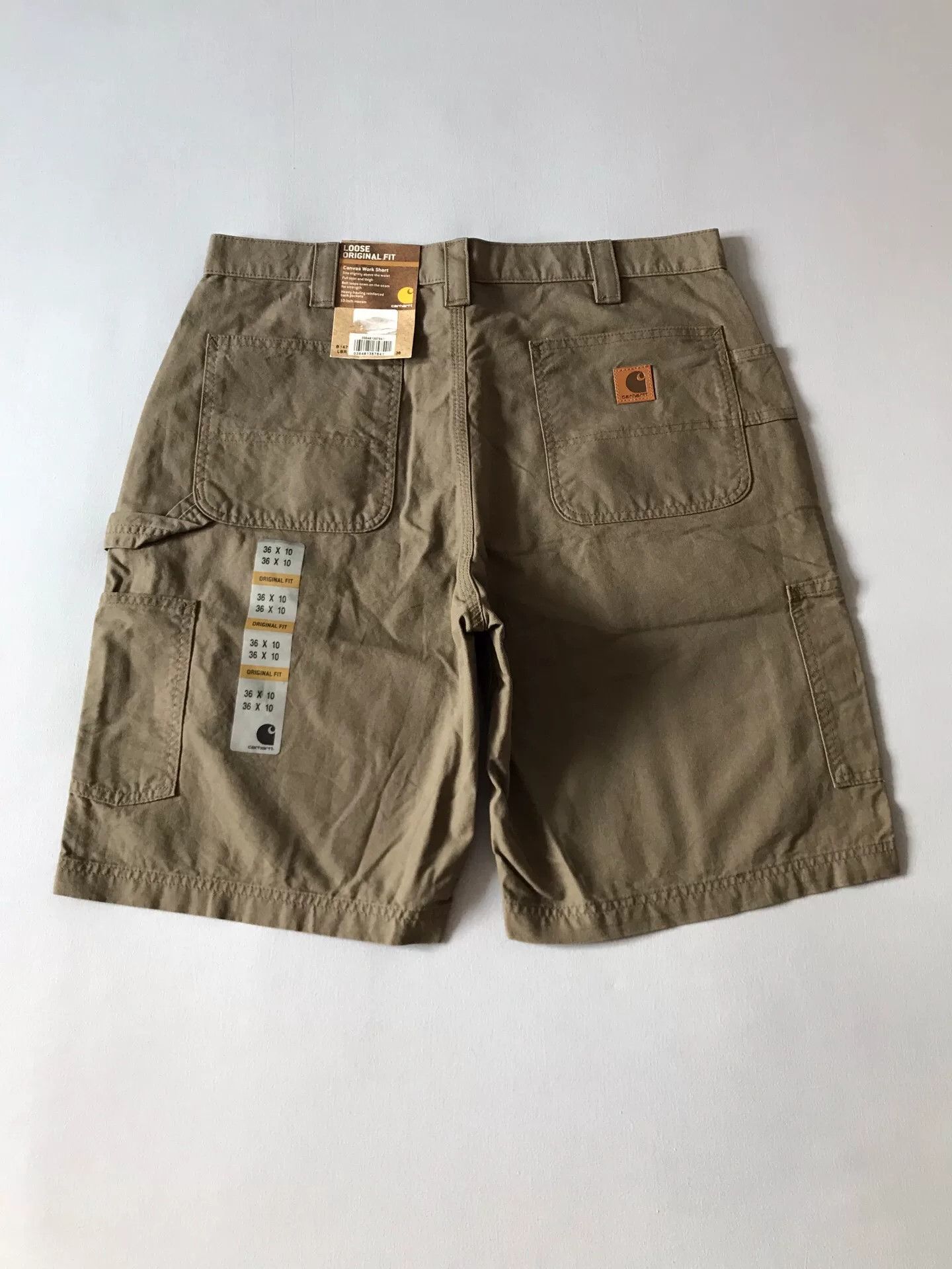 Carhartt Carhartt B147 LBR Canvas Work Short Size US 36 / EU 52 - 1 Thumbnail