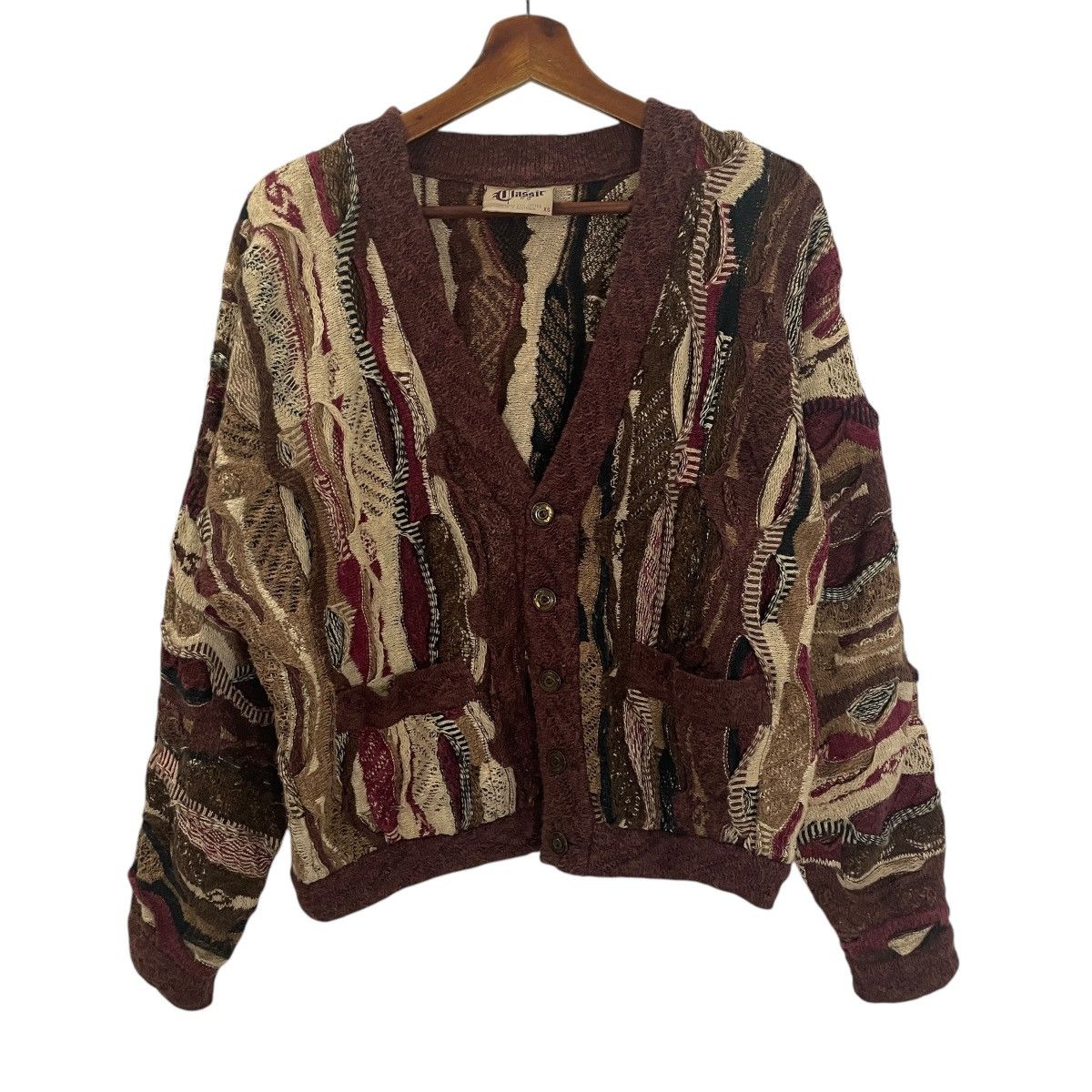 Coogi Vintage 90s Coogi Classic Cardingan Sweater Size US M / EU 48-50 / 2 - 2 Thumbnail