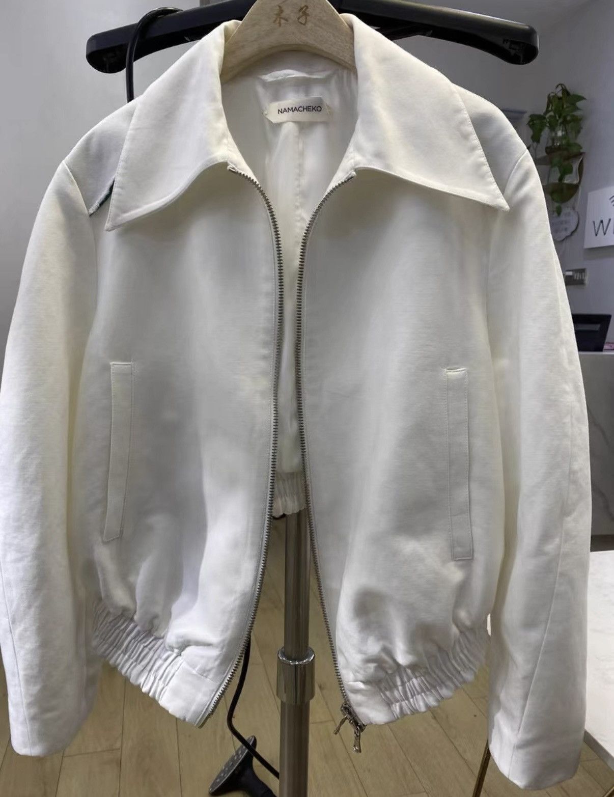 Namacheko Namacheko 18ss white cropped jacket Size US S / EU 44-46 / 1 - 2 Thumbnail