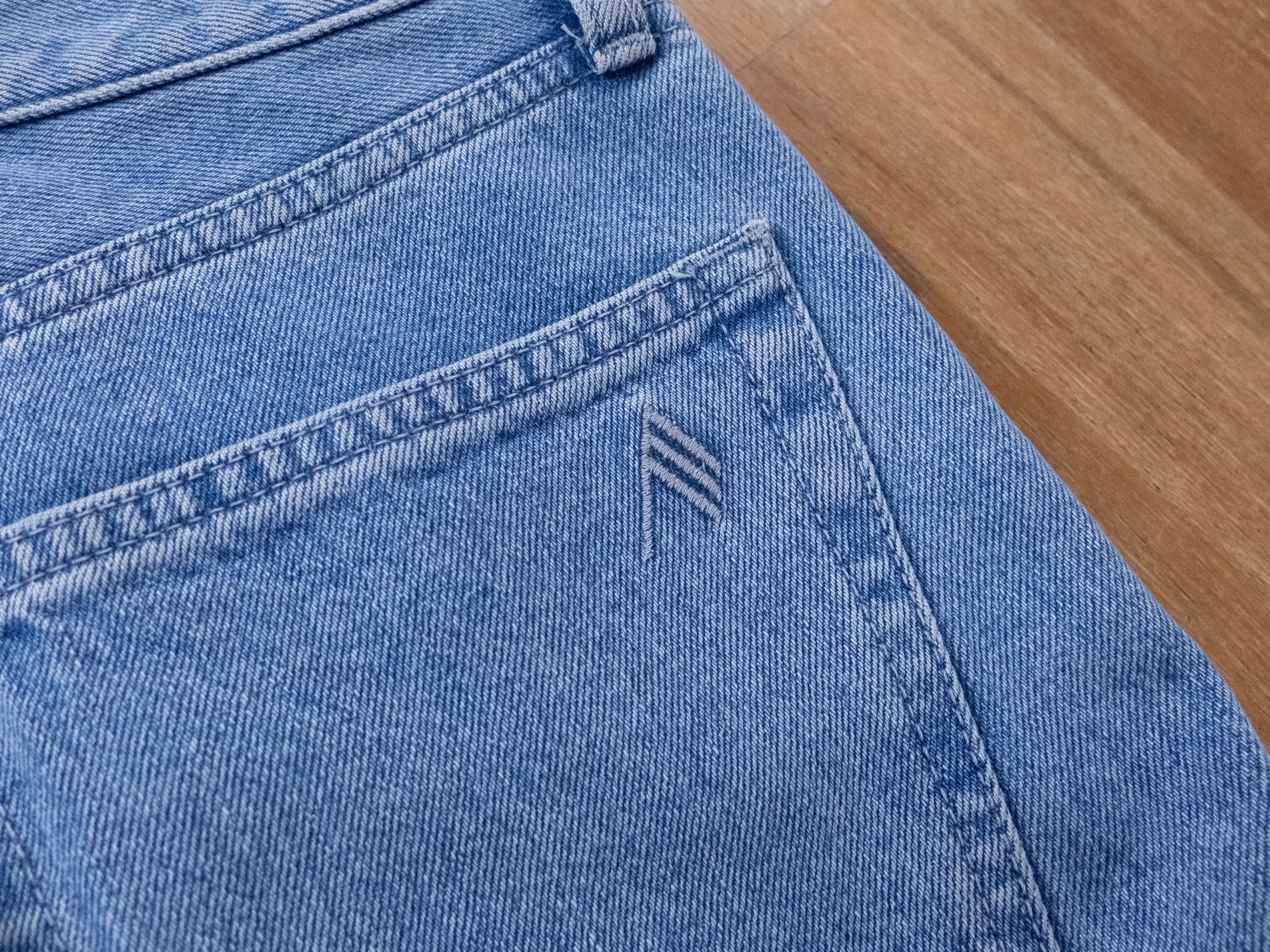 The Attico THE ATTICO light blue boyfriend jeans 26 authentic NWT Size 26" / US 2 / IT 38 - 12 Thumbnail