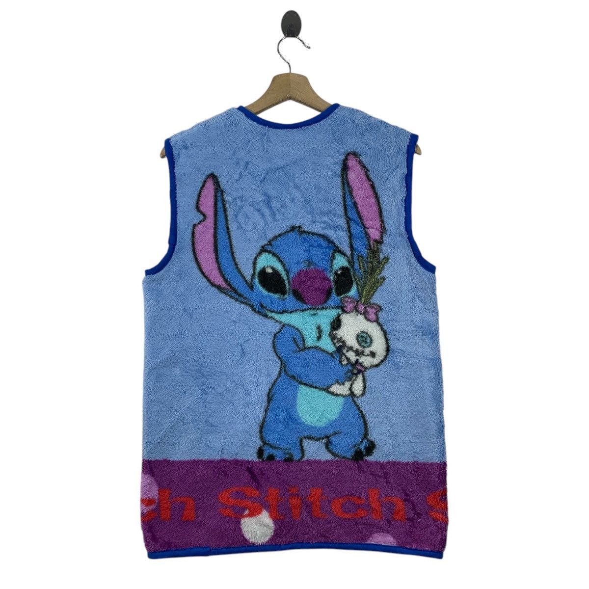 Disney × Vintage Vintage LILO & STITCH Disney Cartoon Fullprint Vest Jacket Size US S / EU 44-46 / 1 - 2 Thumbnail