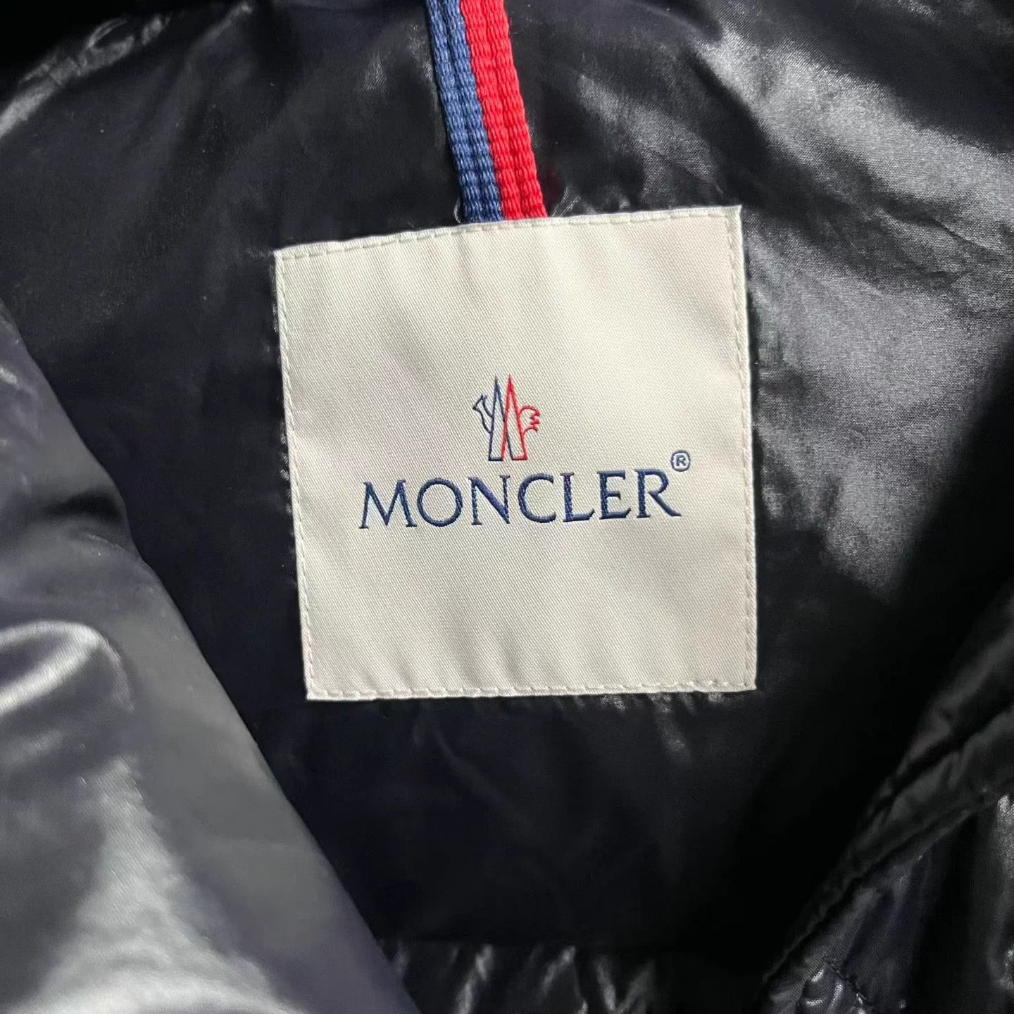 Moncler Moncler Black Hooded Down Jacket Logo Zipper Women's 0 Size XL / US 12-14 / IT 48-50 - 3 Thumbnail