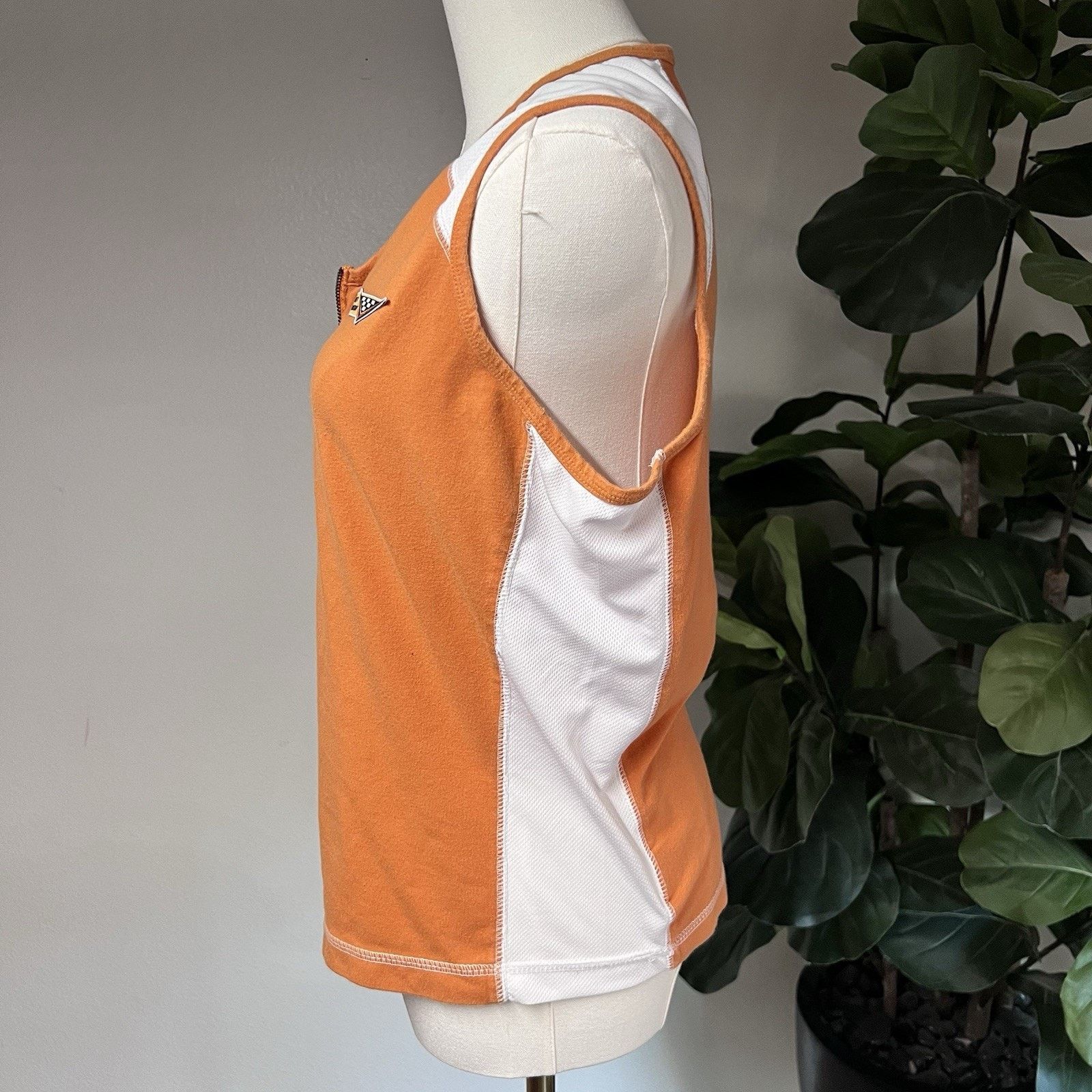Harley Davidson Vintage Harley Davidson XL Women’s 1/4 Zip Tank Size XL / US 12-14 / IT 48-50 - 4 Thumbnail