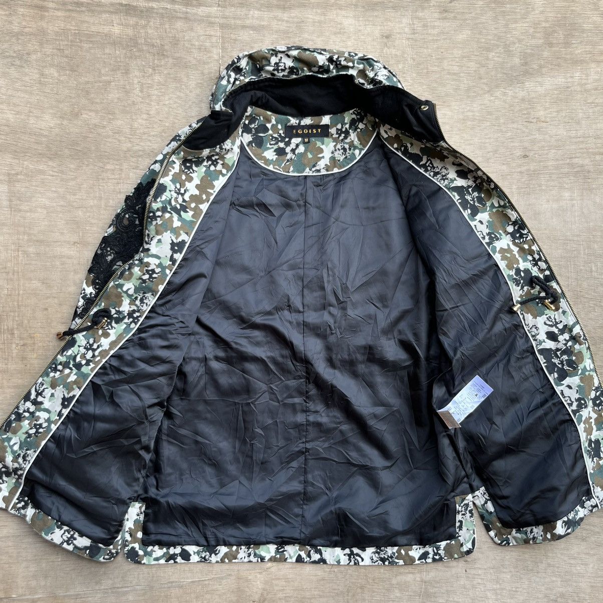 Comme des Garcons EGOIST MUD PUNK FLOWER CAMO PARKA Size M / US 6-8 / IT 42-44 - 8 Thumbnail