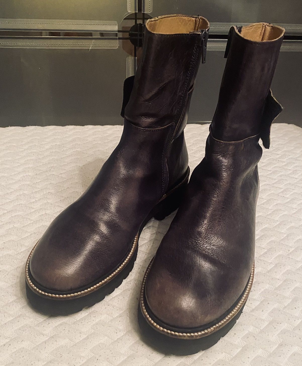 MM6 MM6 🇮🇹 MAISON MARTIN MARGIELA Microsole Combat Boot 38 Size US 8 / IT 38 - 4 Thumbnail