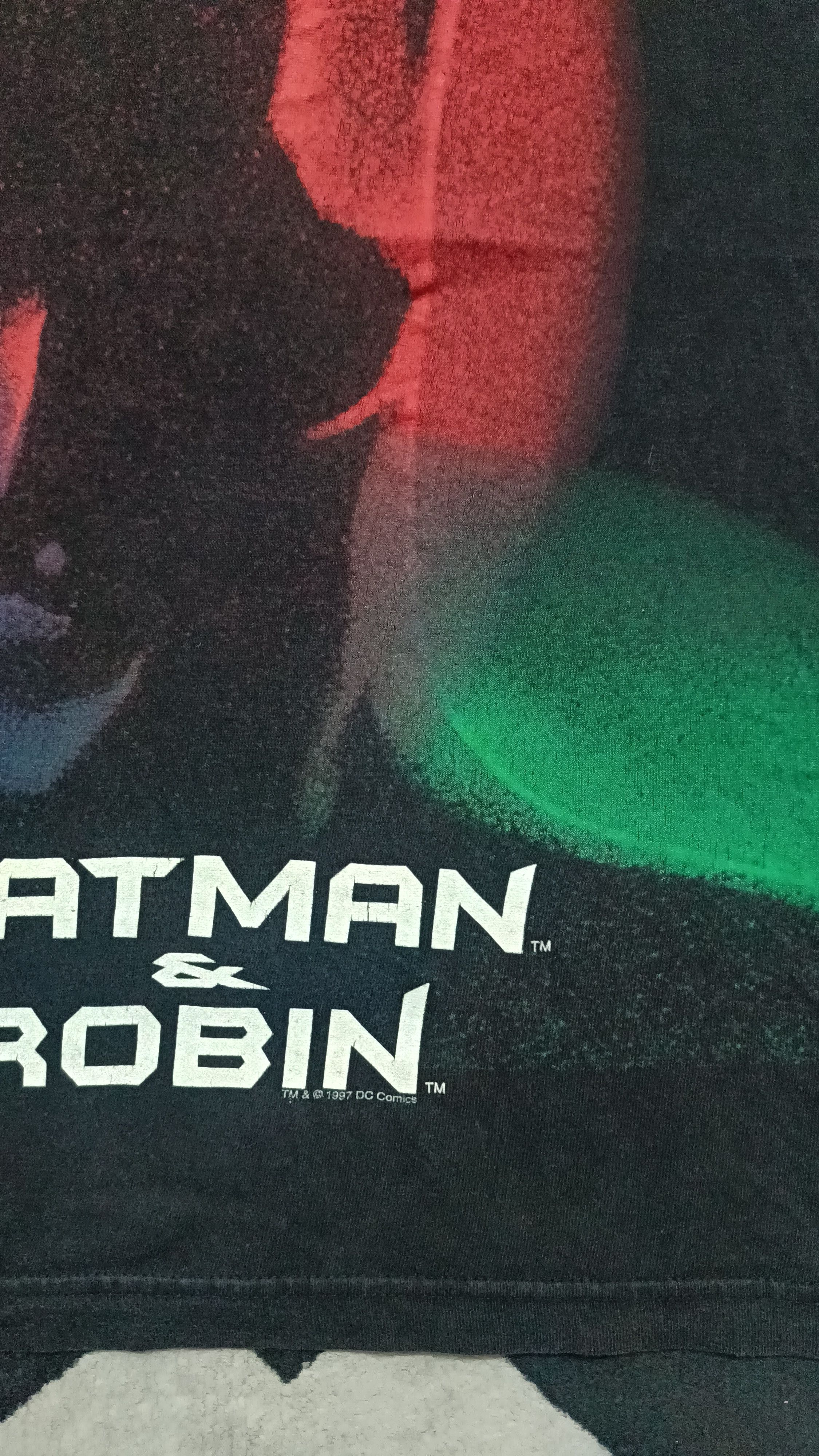 Vintage 🔥🔥Rare Vintage 90s Batman & Robin Tee Size US XL / EU 56 / 4 - 3 Thumbnail