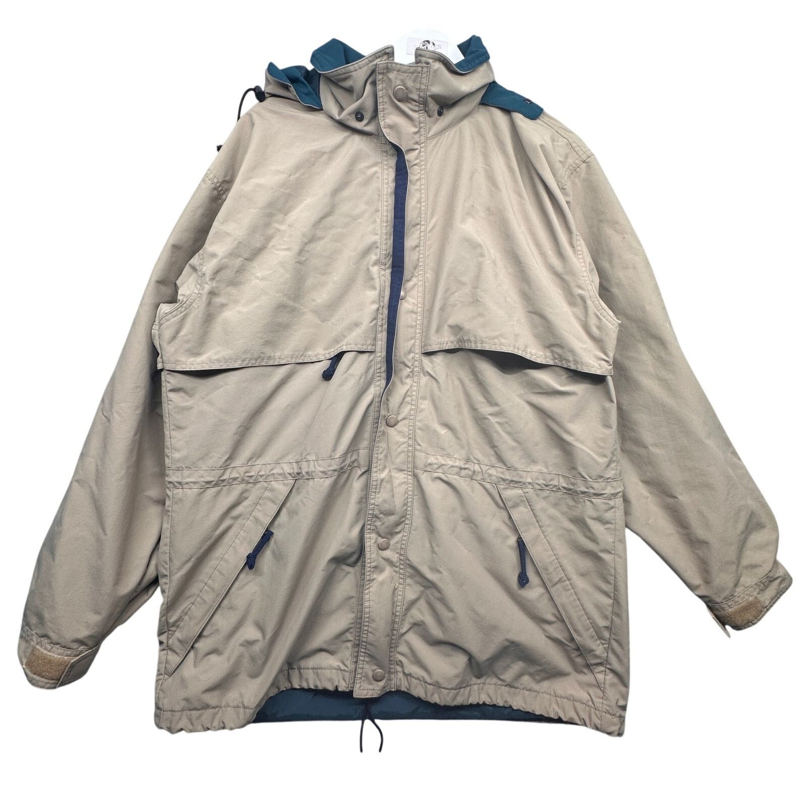 Eddie Bauer × Goretex GoreTex Eddie Bauer Duck Camo Hunting Jacket