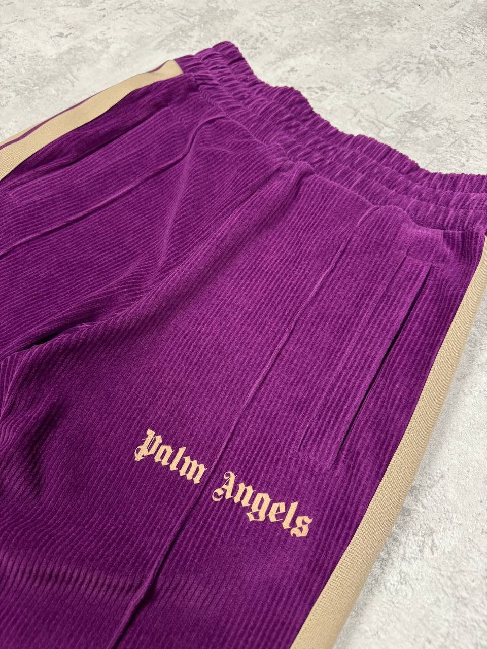 Palm Angels Palm Angels Violet Velvet Man Track Pants Size XS Size US 28 / EU 44 - 6 Thumbnail