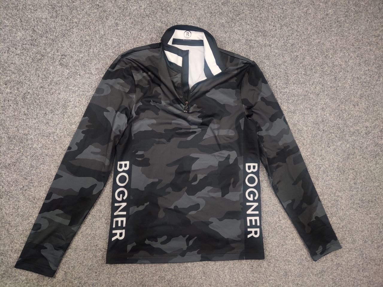 Bogner Bogner Verti camo zip elastic fabric heat sink Long sleeve Size US M / EU 48-50 / 2 - 3 Thumbnail