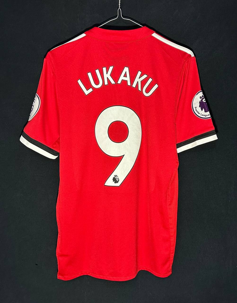 Adidas Manchester United LUKAKU 2017/18 Home Adidas Football Jersey Size US S / EU 44-46 / 1 - 3 Thumbnail