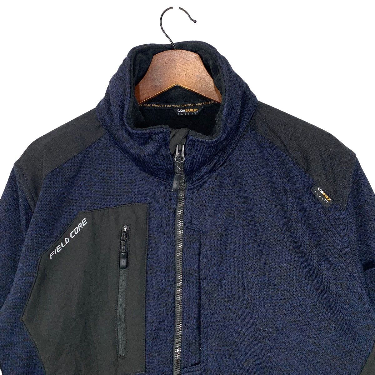 Japanese Brand Designer Cordura Field Core Outdoor Zip Up Jacket Size M Size US M / EU 48-50 / 2 - 2 Thumbnail